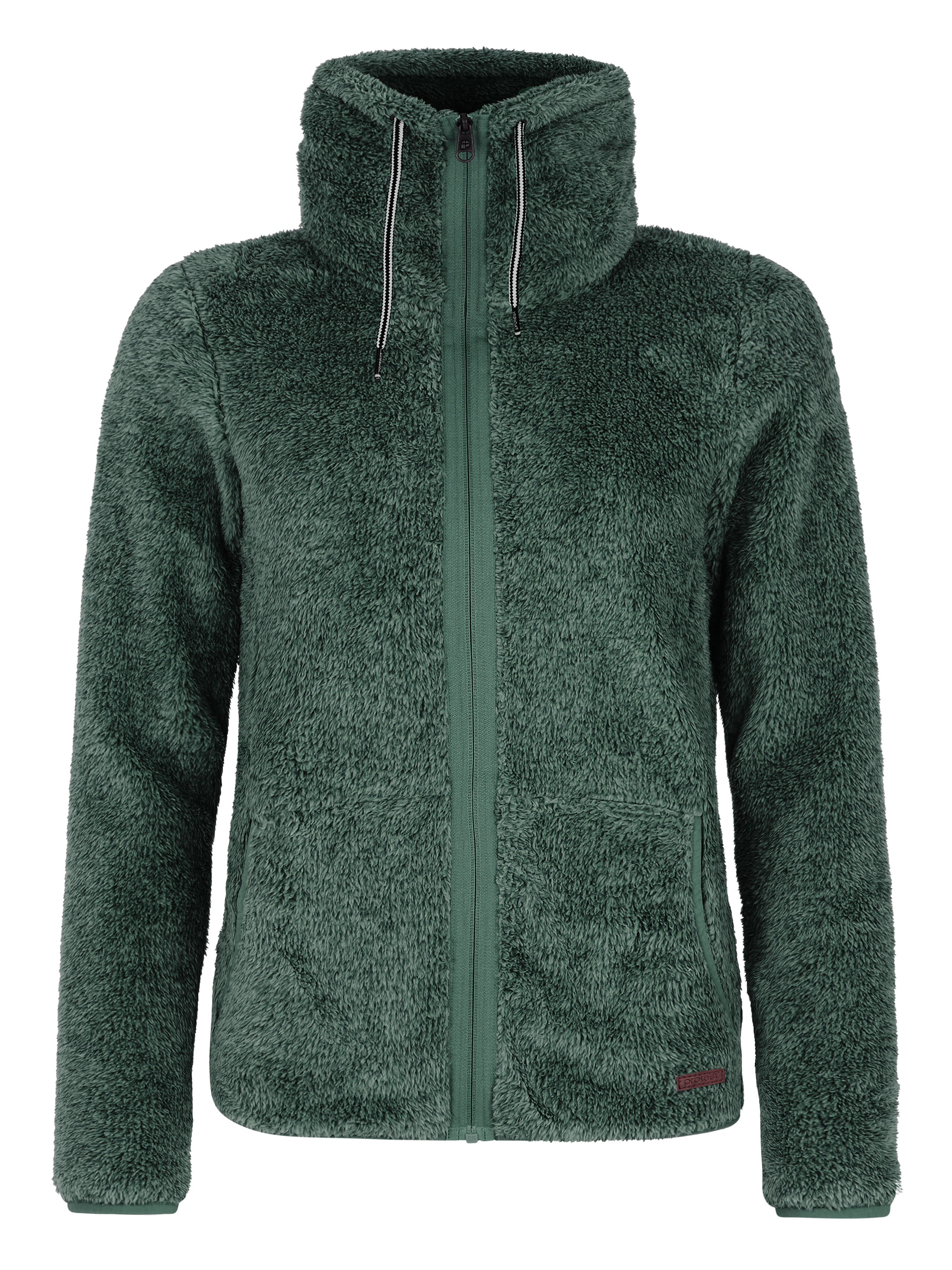 Protest Riri Fleece Zipper Women - Green