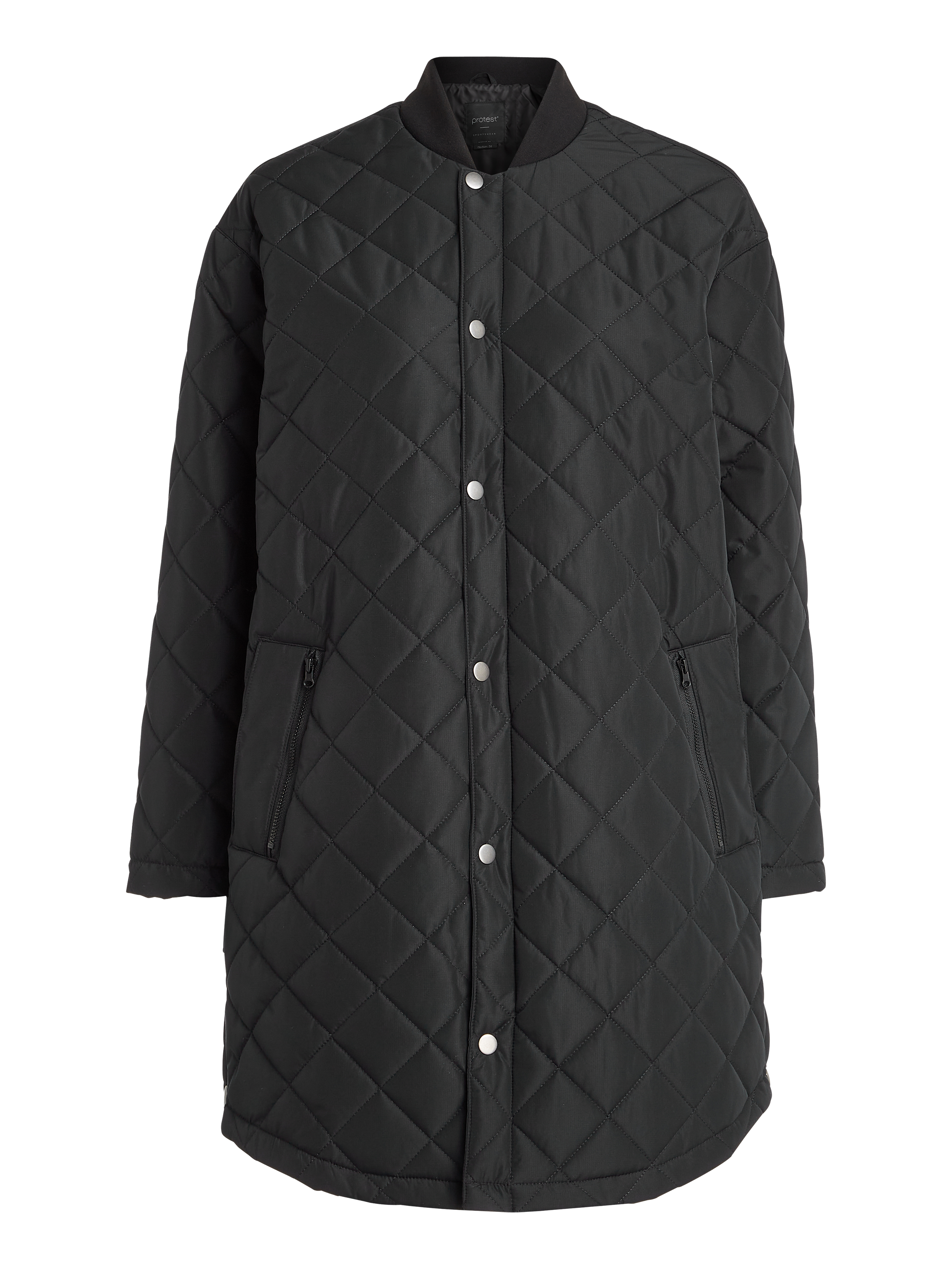 Protest Prtorcus Quilted Outdoor Jacket Women - Black