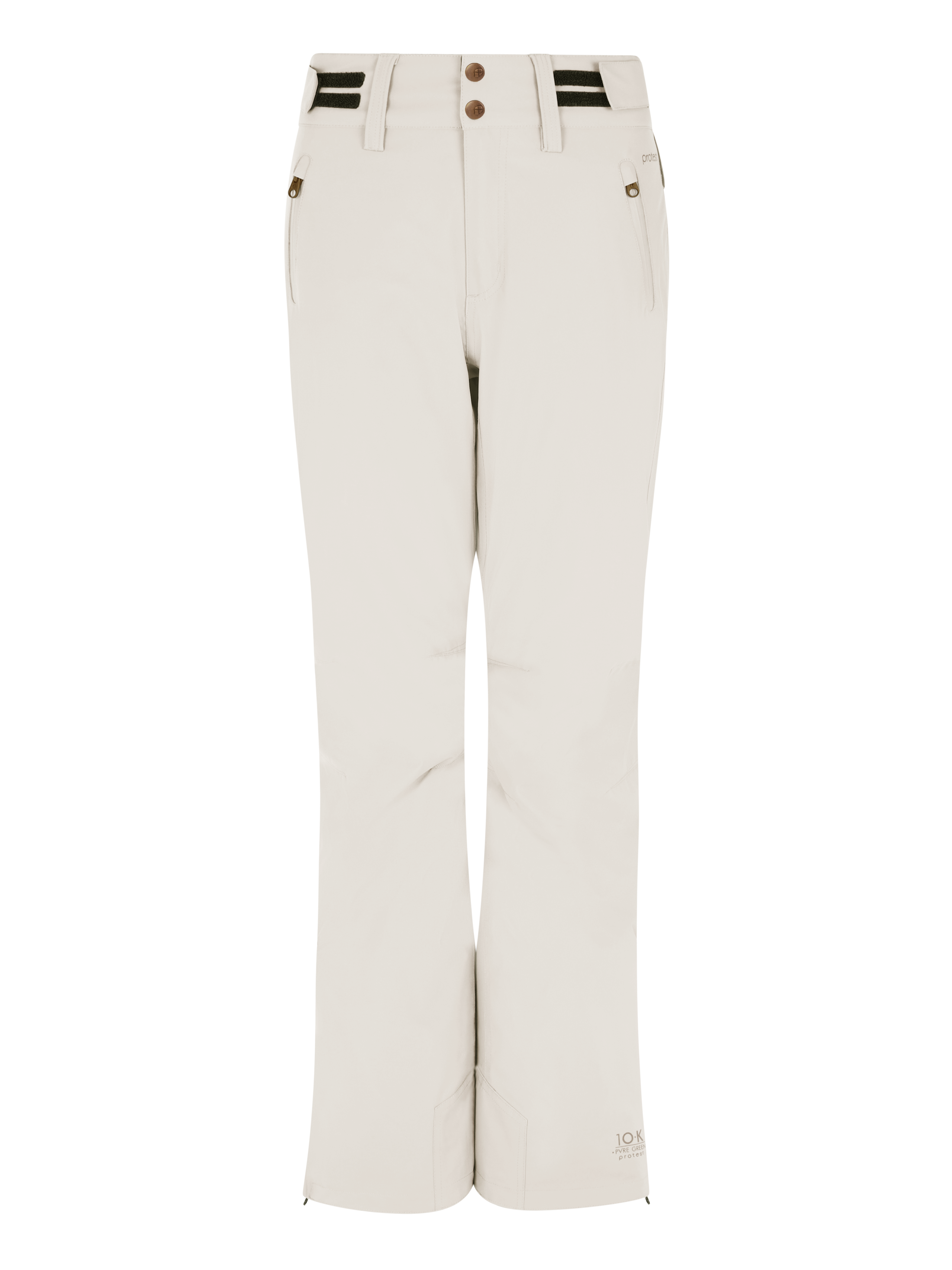 Protest Prtcinnamones Pantalon De Ski Femme - Blanc