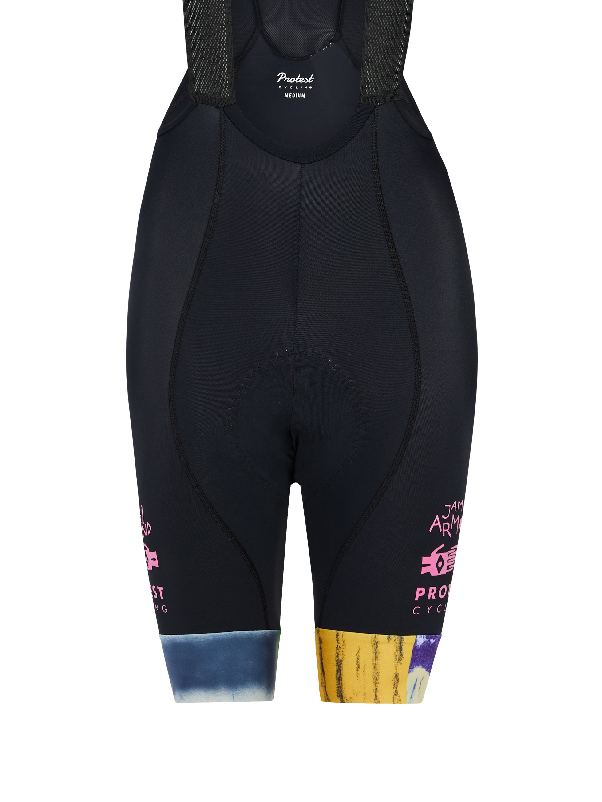 Protest Prtjamallp Bibshort Protest Sportswear X Jamel Armand Damen - Schwarz
