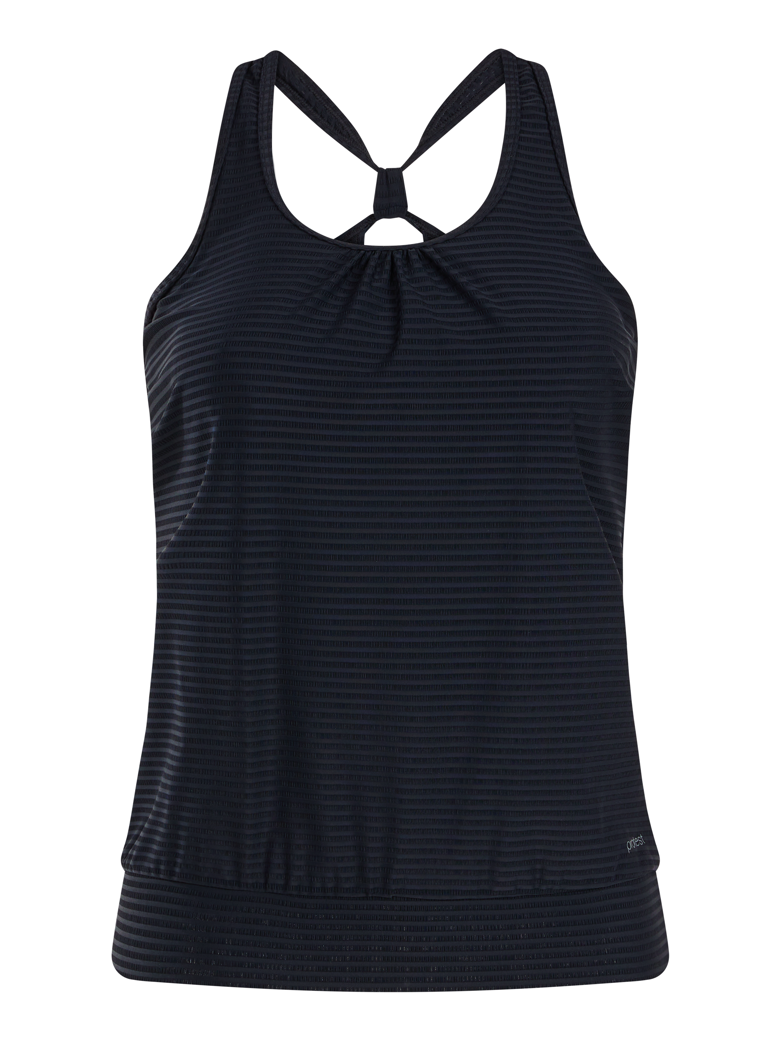 Protest Mixbest Tankini Top Dames - Zwart