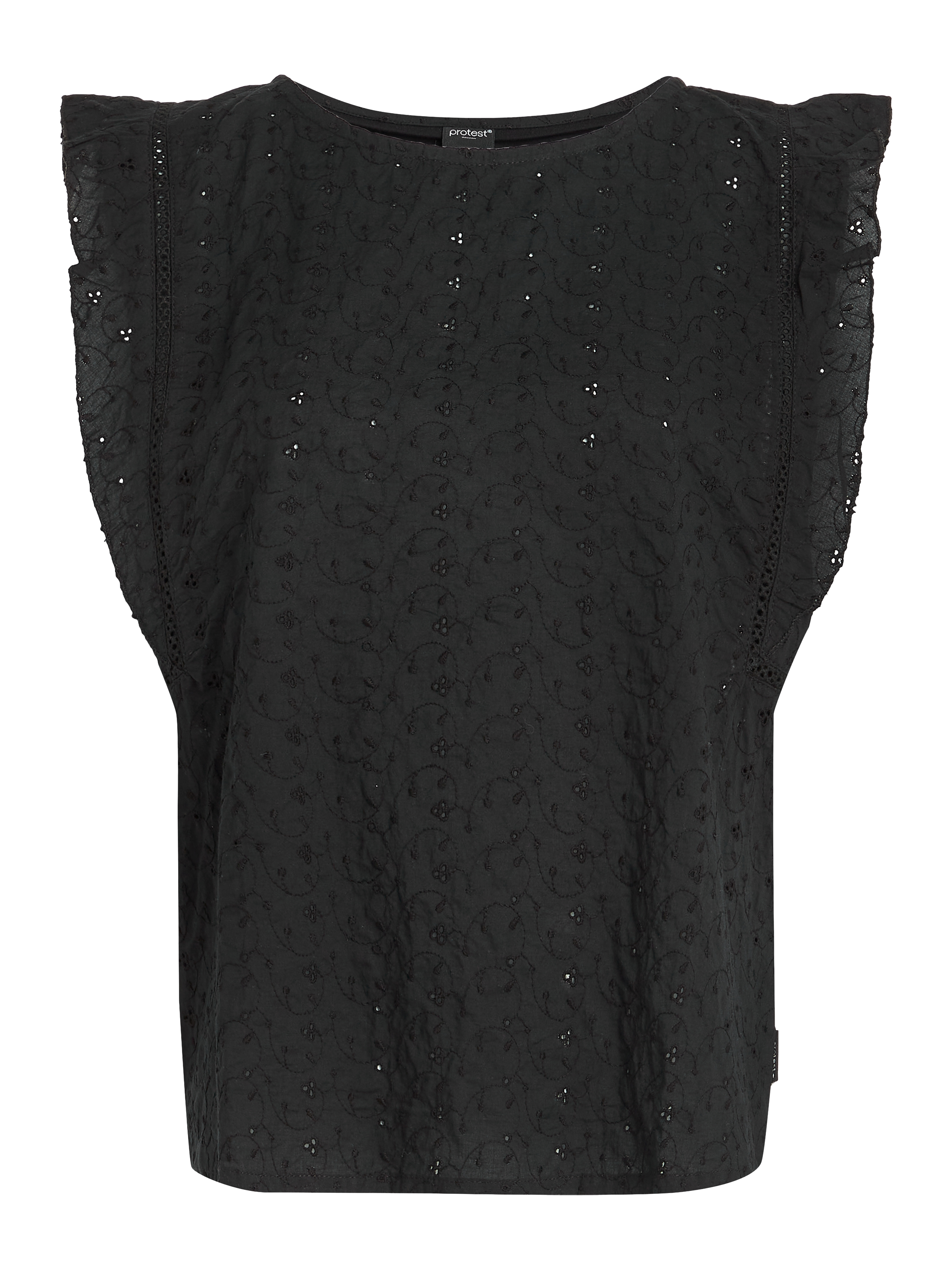 Protest Prtpyrite Zip Up Top Women - Black