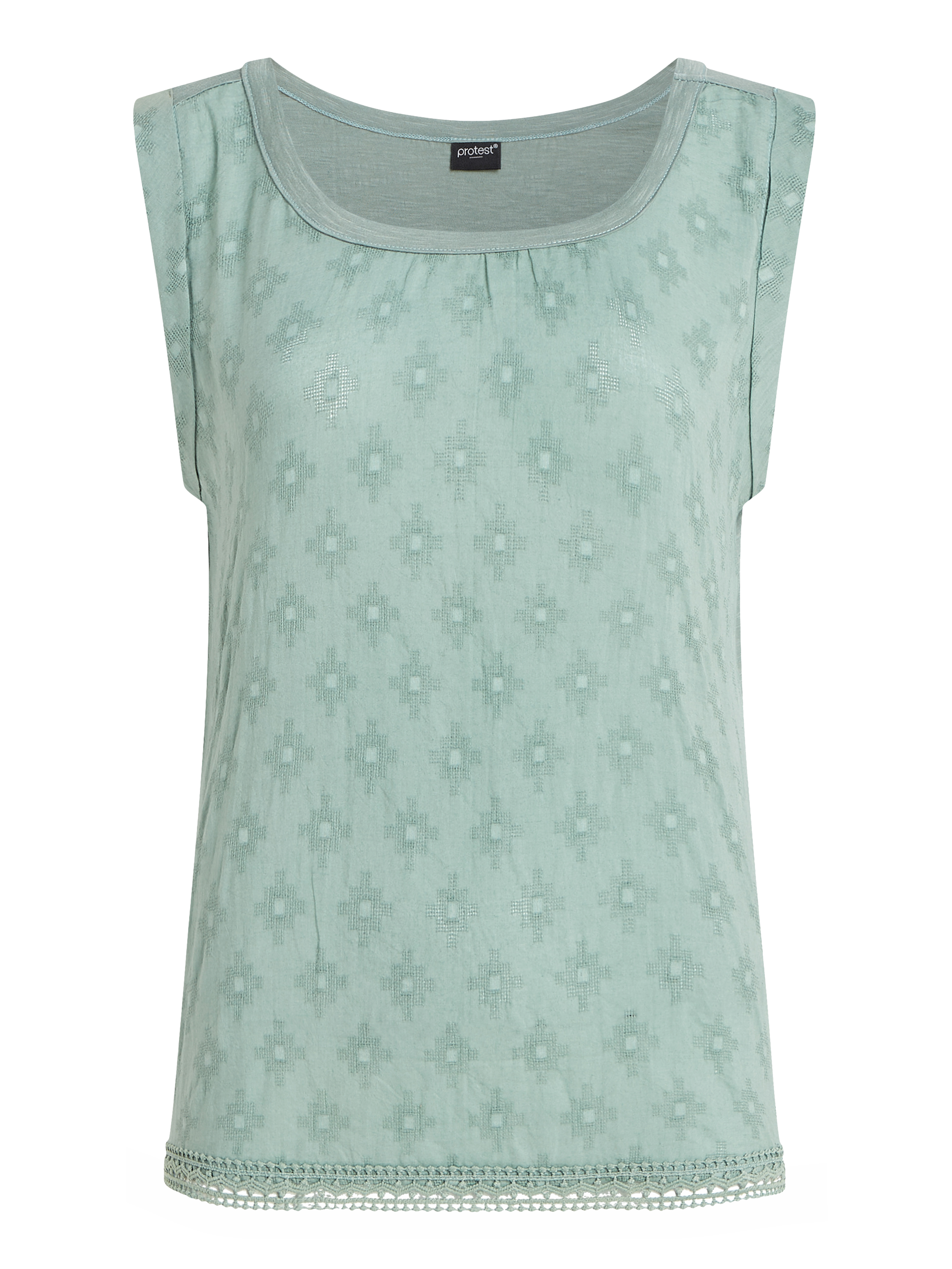 Protest Prtjonny Zip Up Top Women - Green