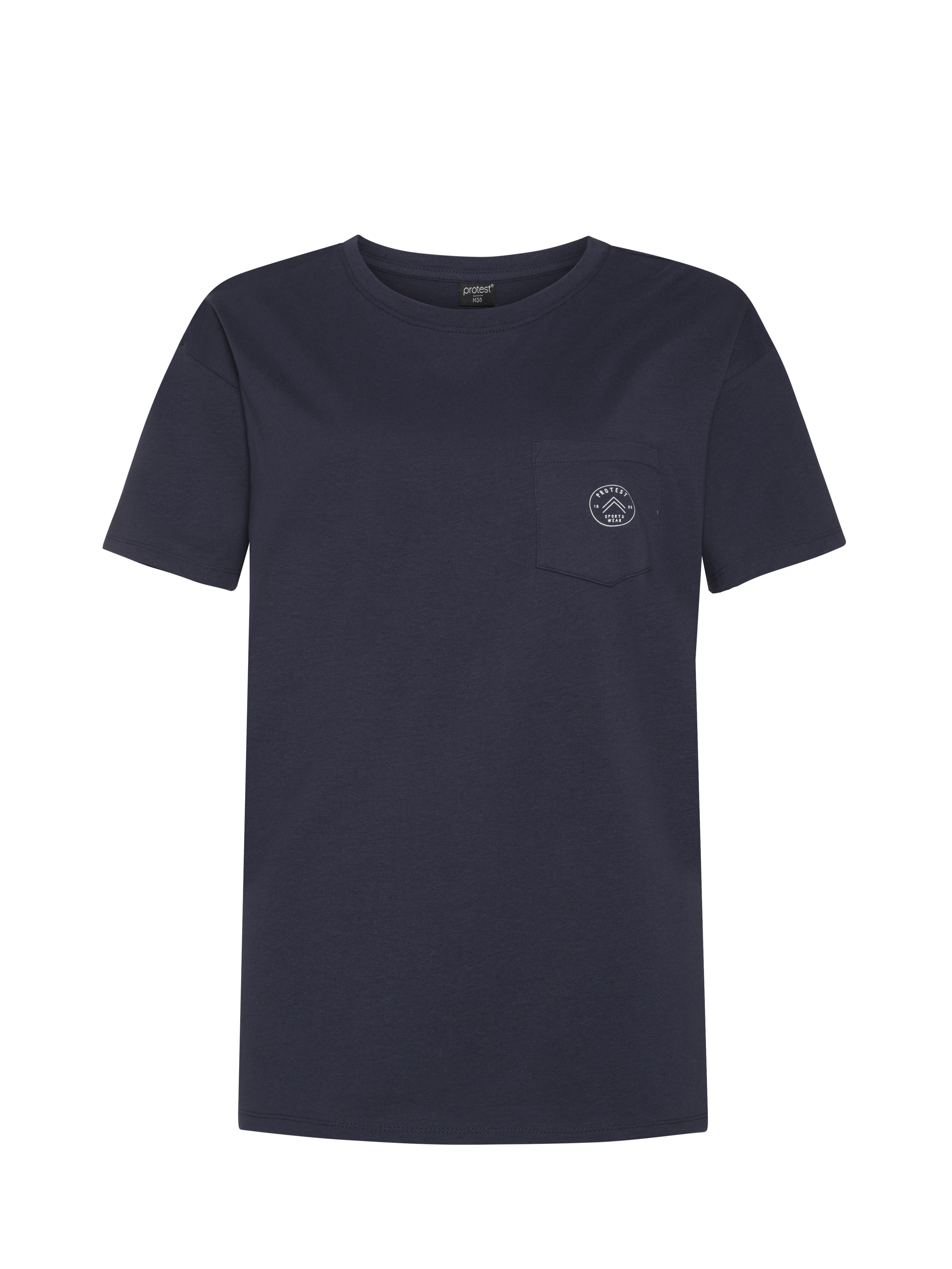 Cotton Half Damier Pocket T-Shirt - Ready to Wear