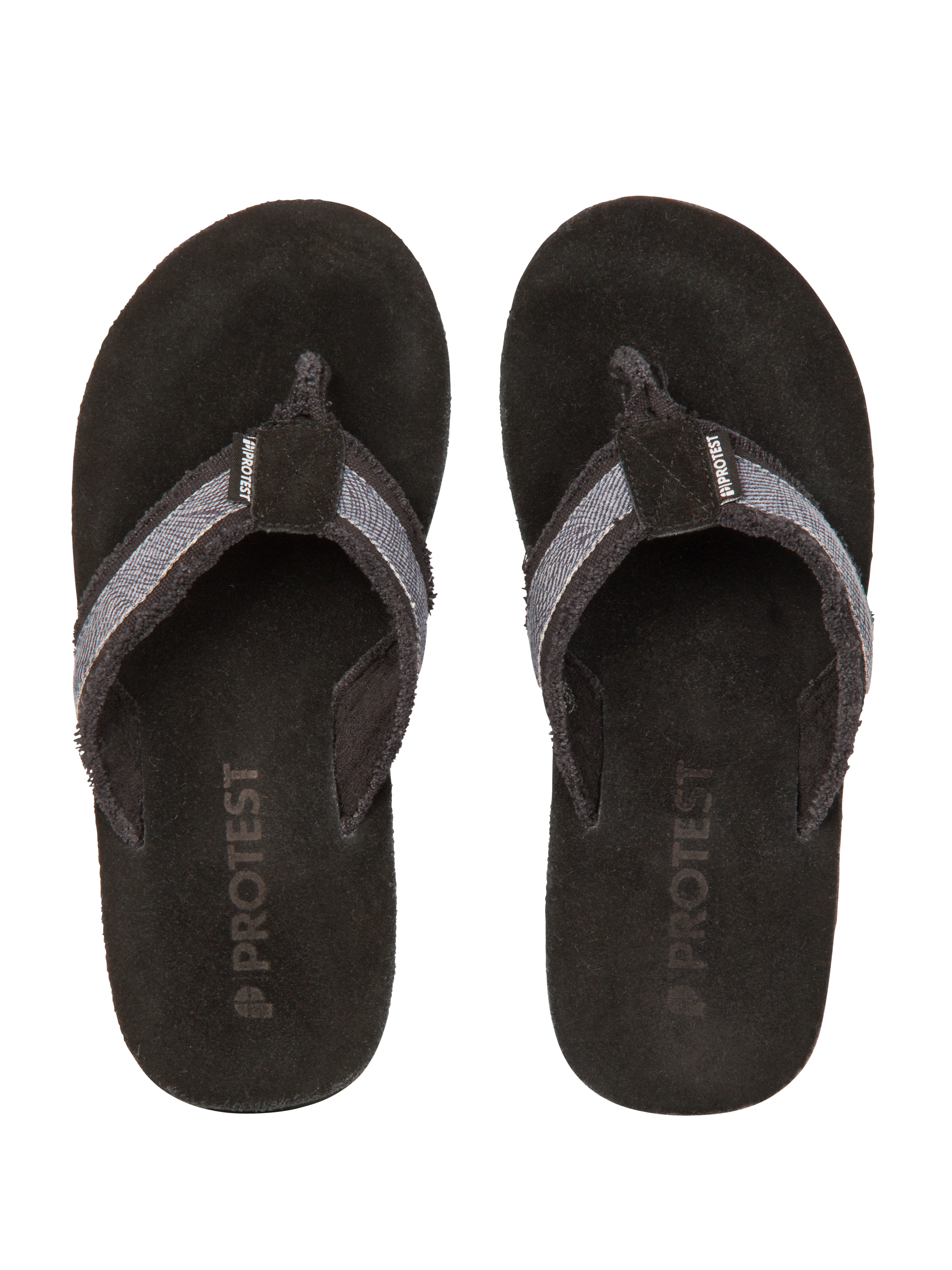 Protest Gabon Teenslippers Heren - Zwart
