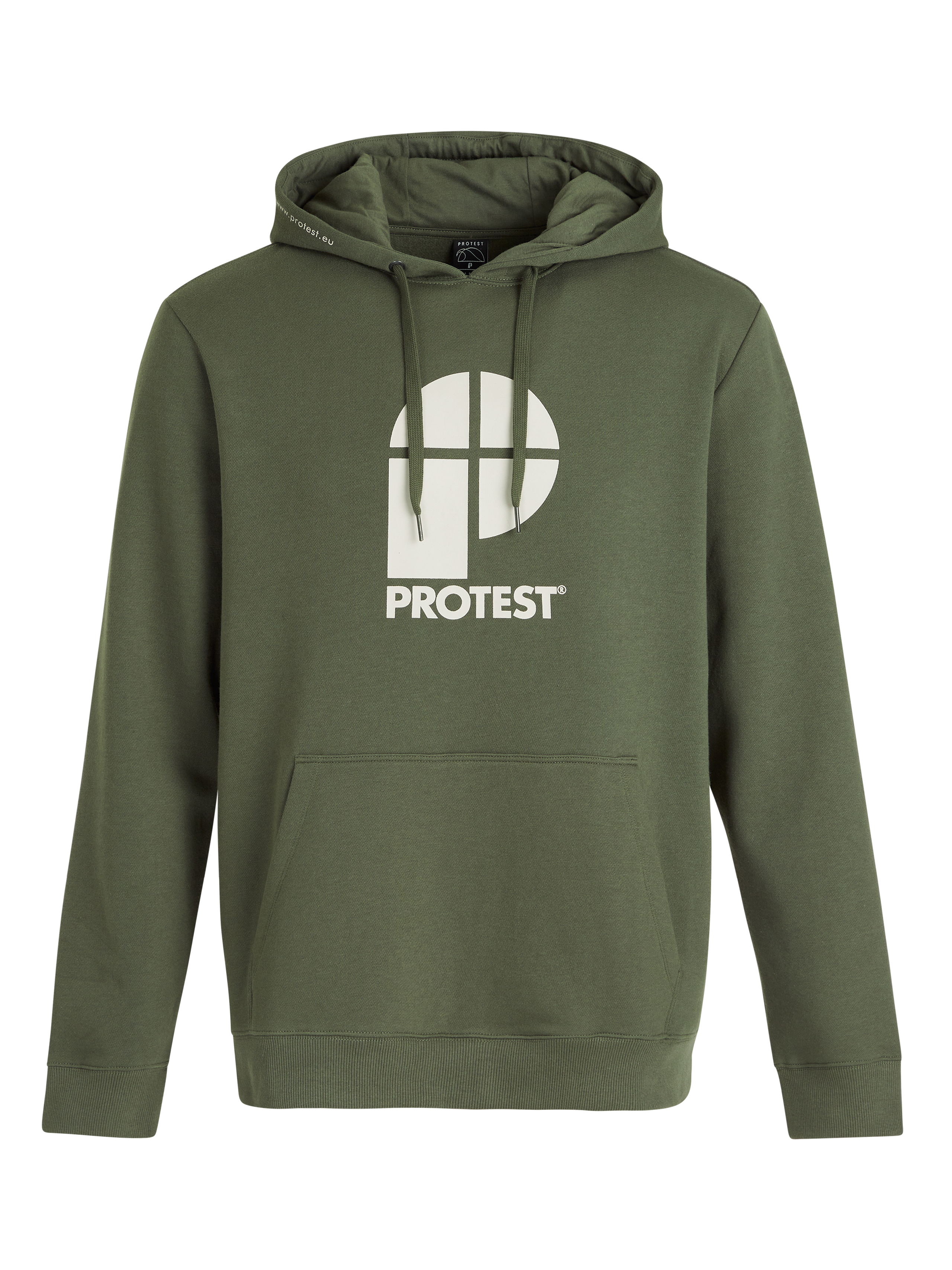Protest Classic Logo Hoody Hoodie Men - Green