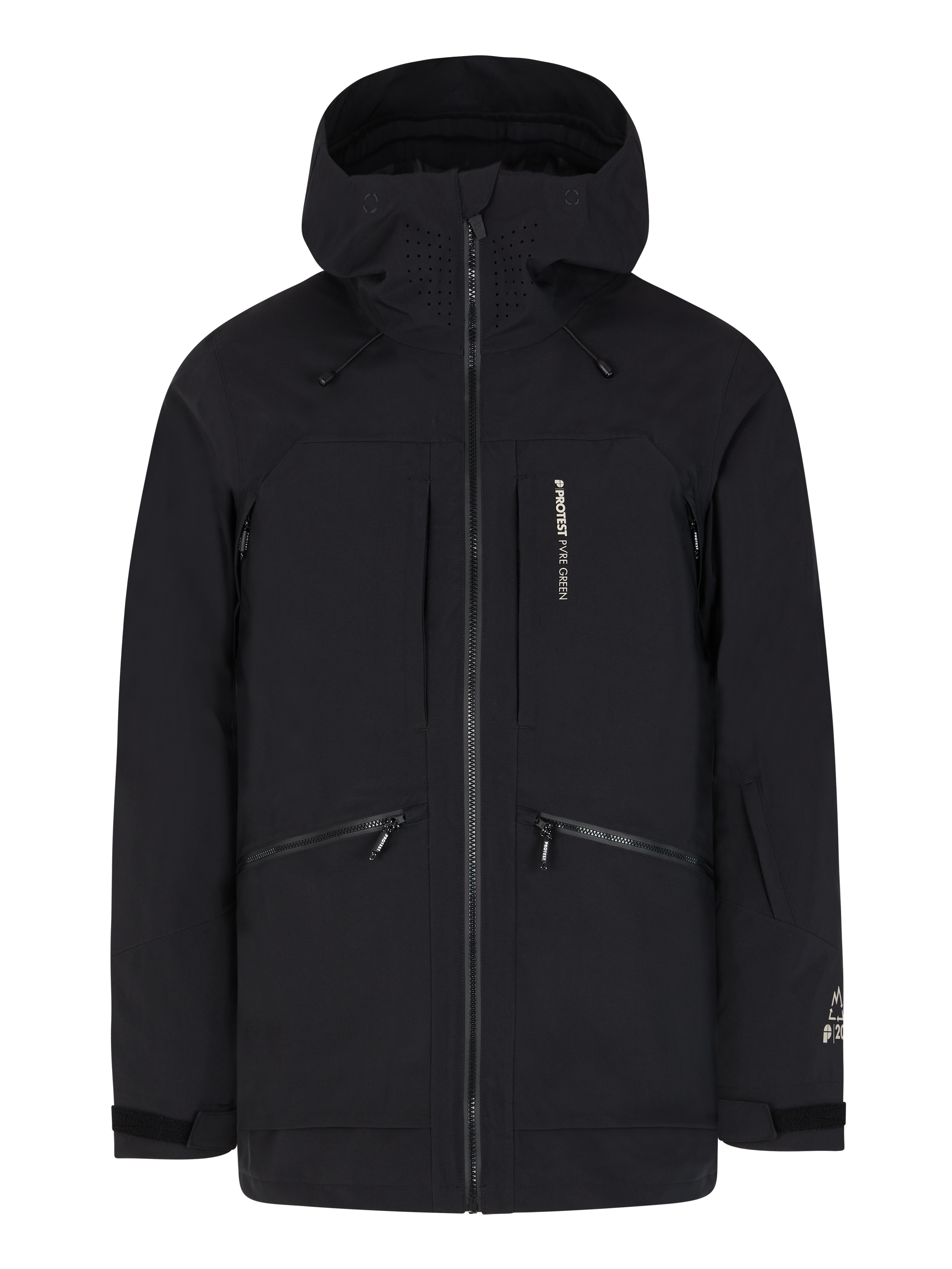 Protest Prtduty 3-in-1 Ski-jas Heren - Zwart