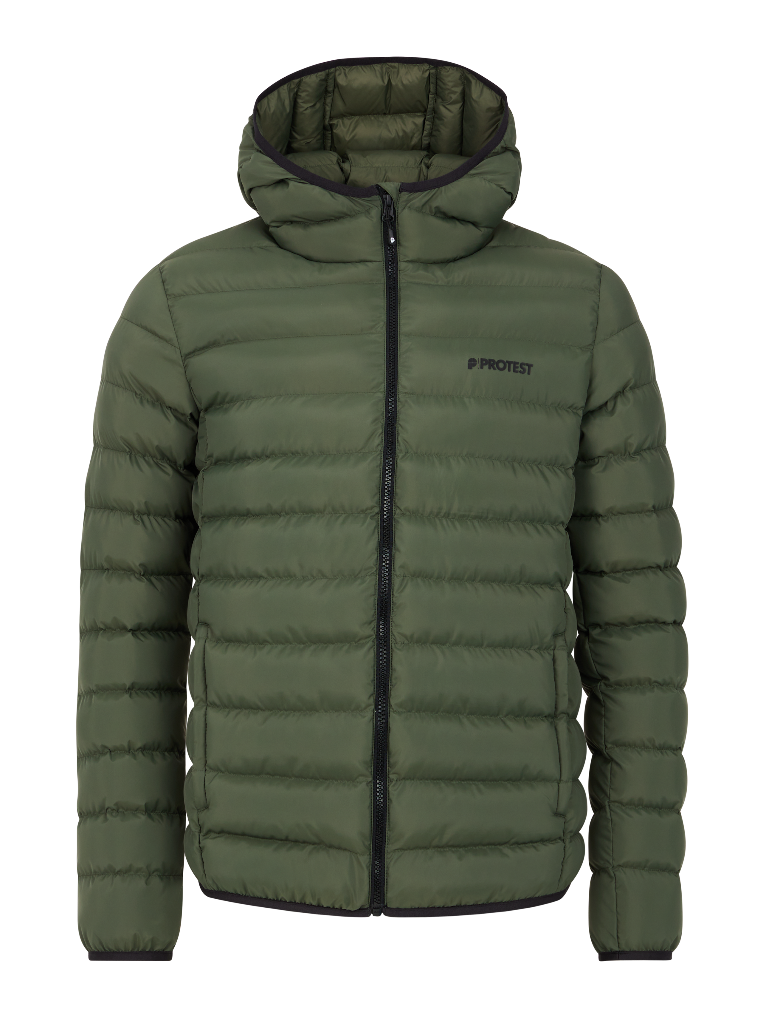 Protest Prtbasso Outdoor Pufferjas Heren - Groen