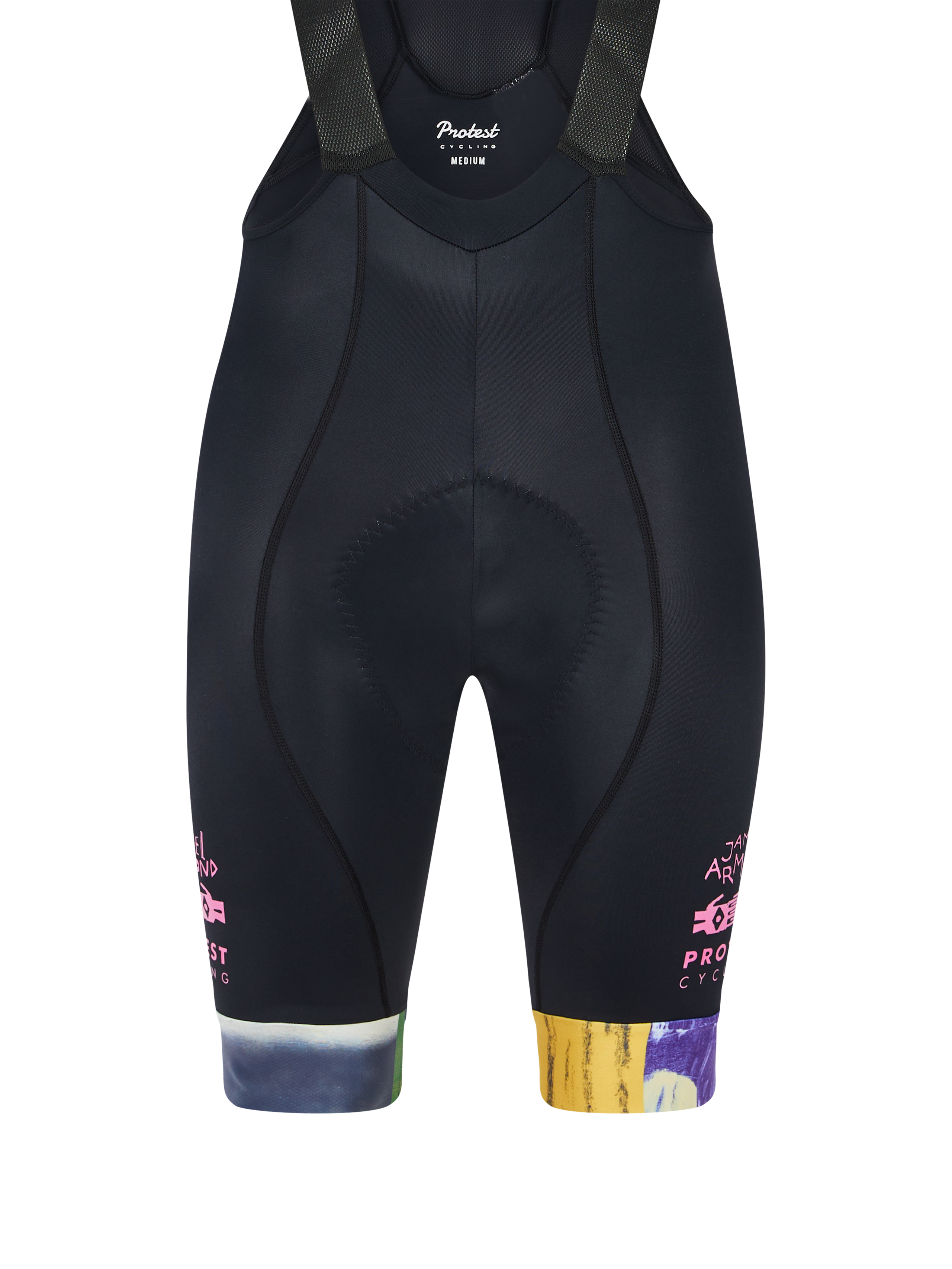 Protest Prtjamalmp Bibshort Protest Sportswear X Jamel Armand Herren - Schwarz