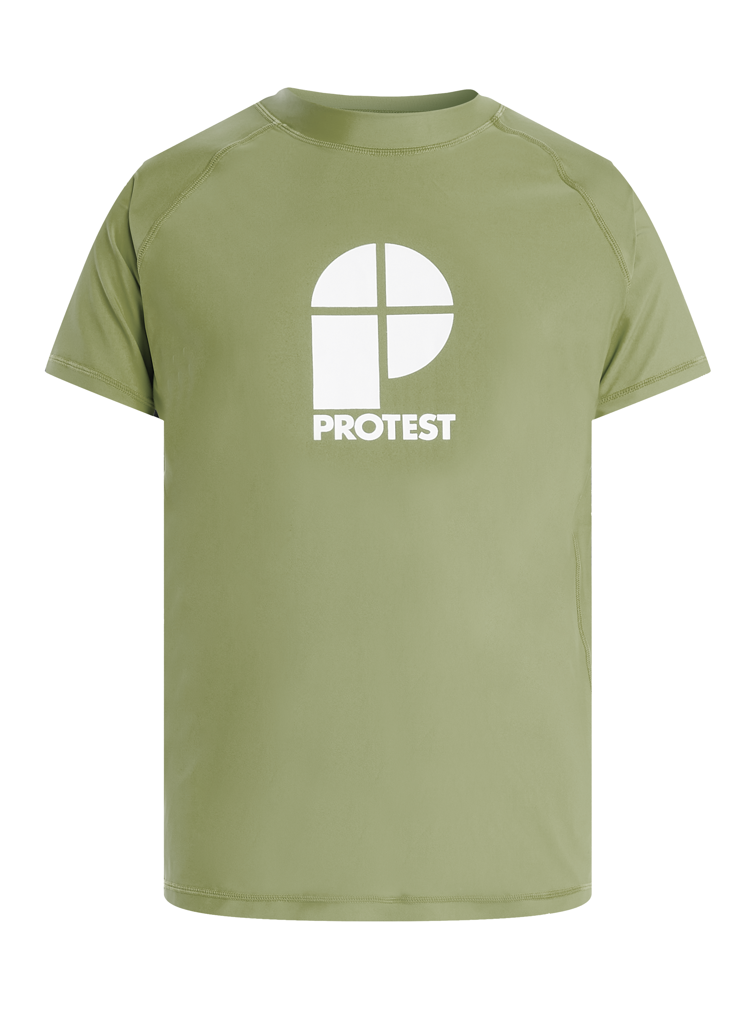 Protest Prtcater Surf Shirt Short Sleeve Men - Green