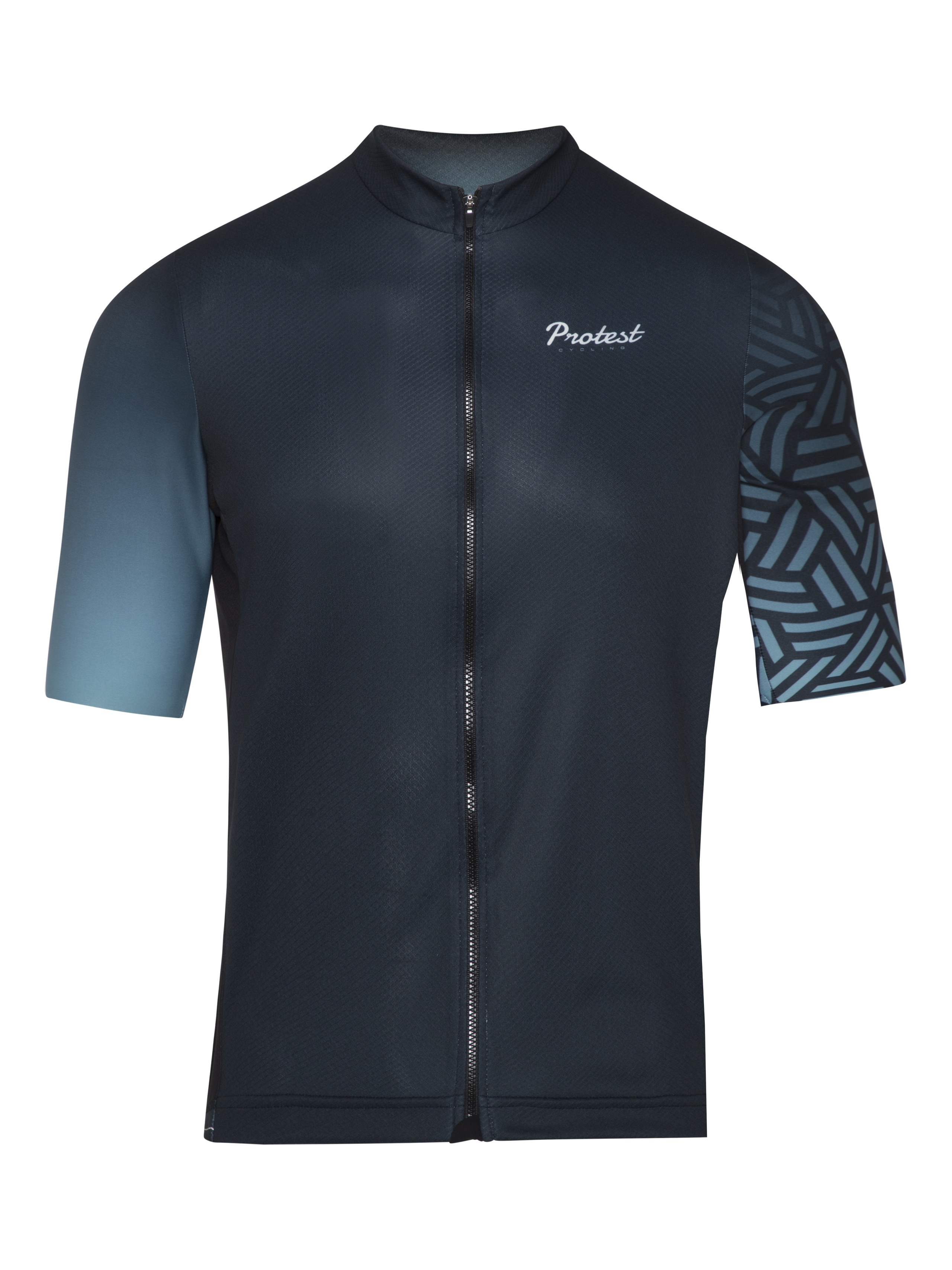 Protest Prteddy Fahrradtrikot Kurzarm Herren - Blau