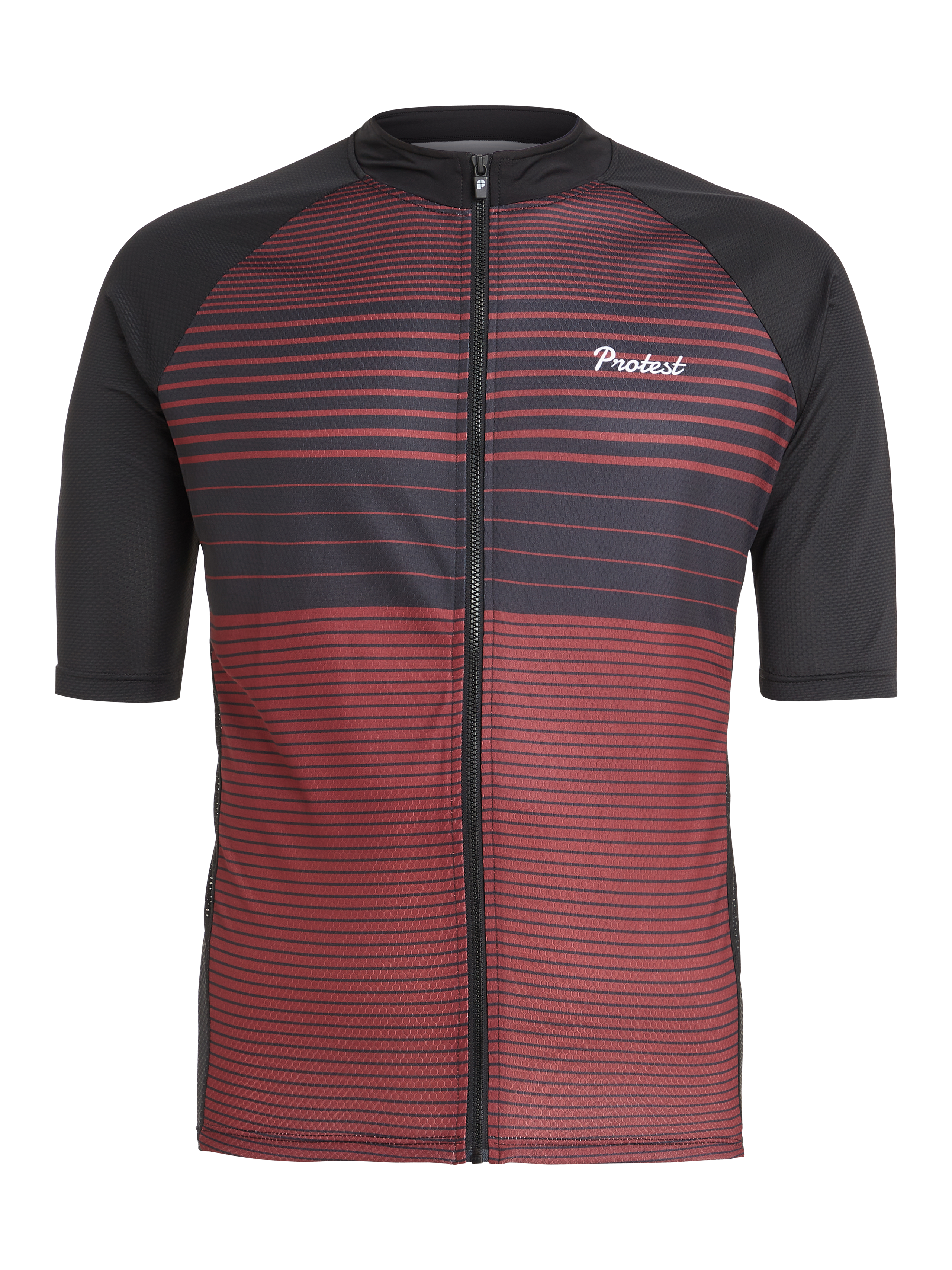 Protest Prtkoblet Fahrradtrikot Kurzarm Herren - Schwarz