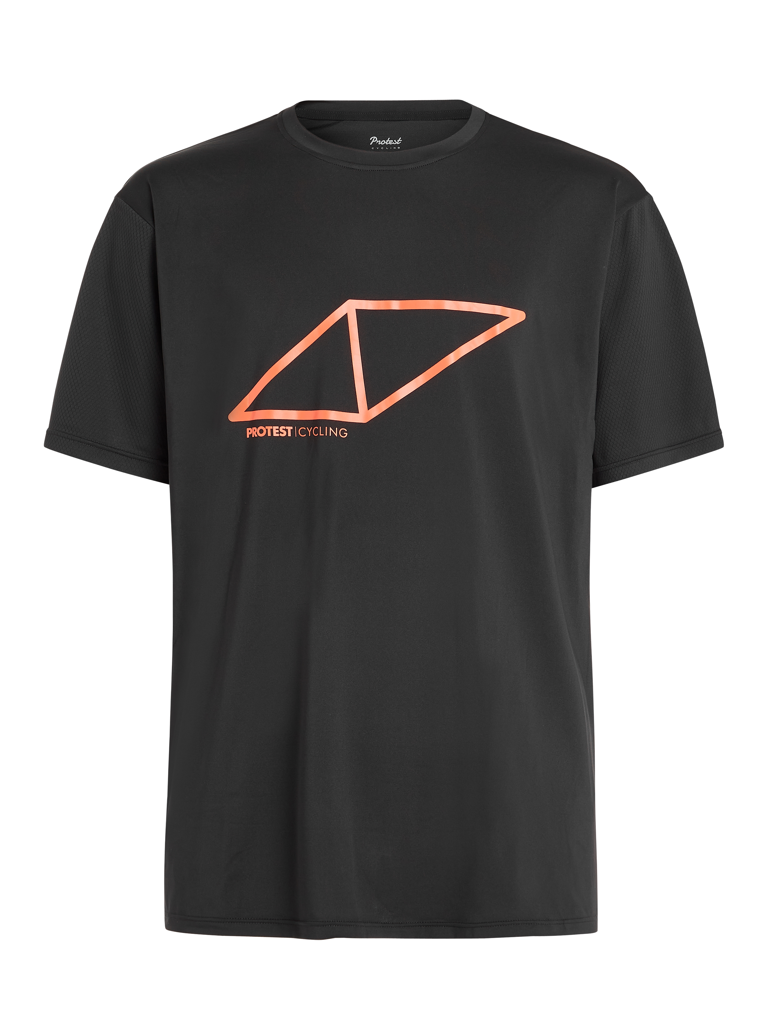 Protest Prtpottier Cycling Shirt Short Sleeve Men - Black