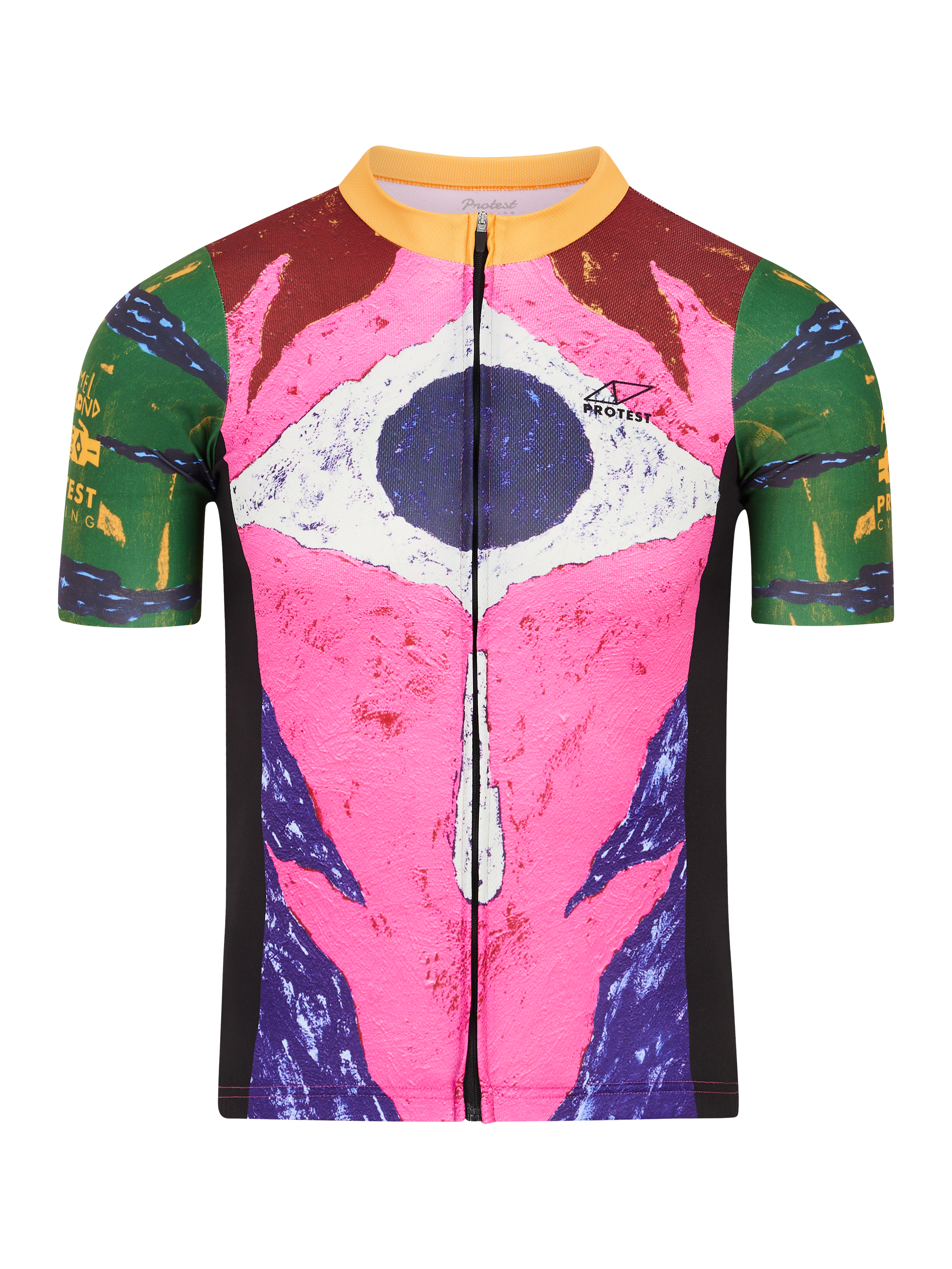 Protest Prtjamalms Maillot De Cyclisme Protest Sportswear X Jamel Armand Homme - Noir