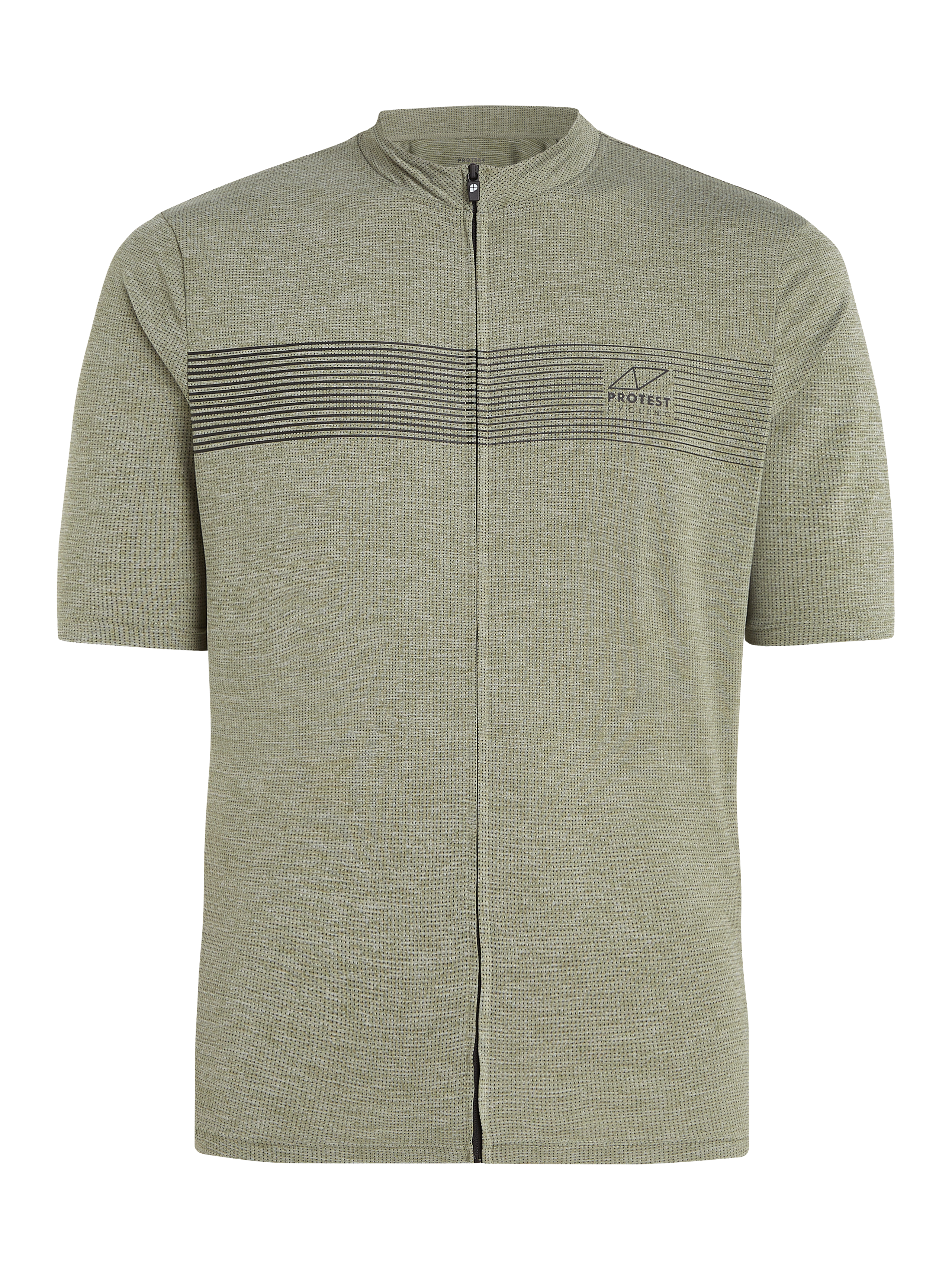 Protest Prtbobbing Cycling Shirt Short Sleeve Men - Green