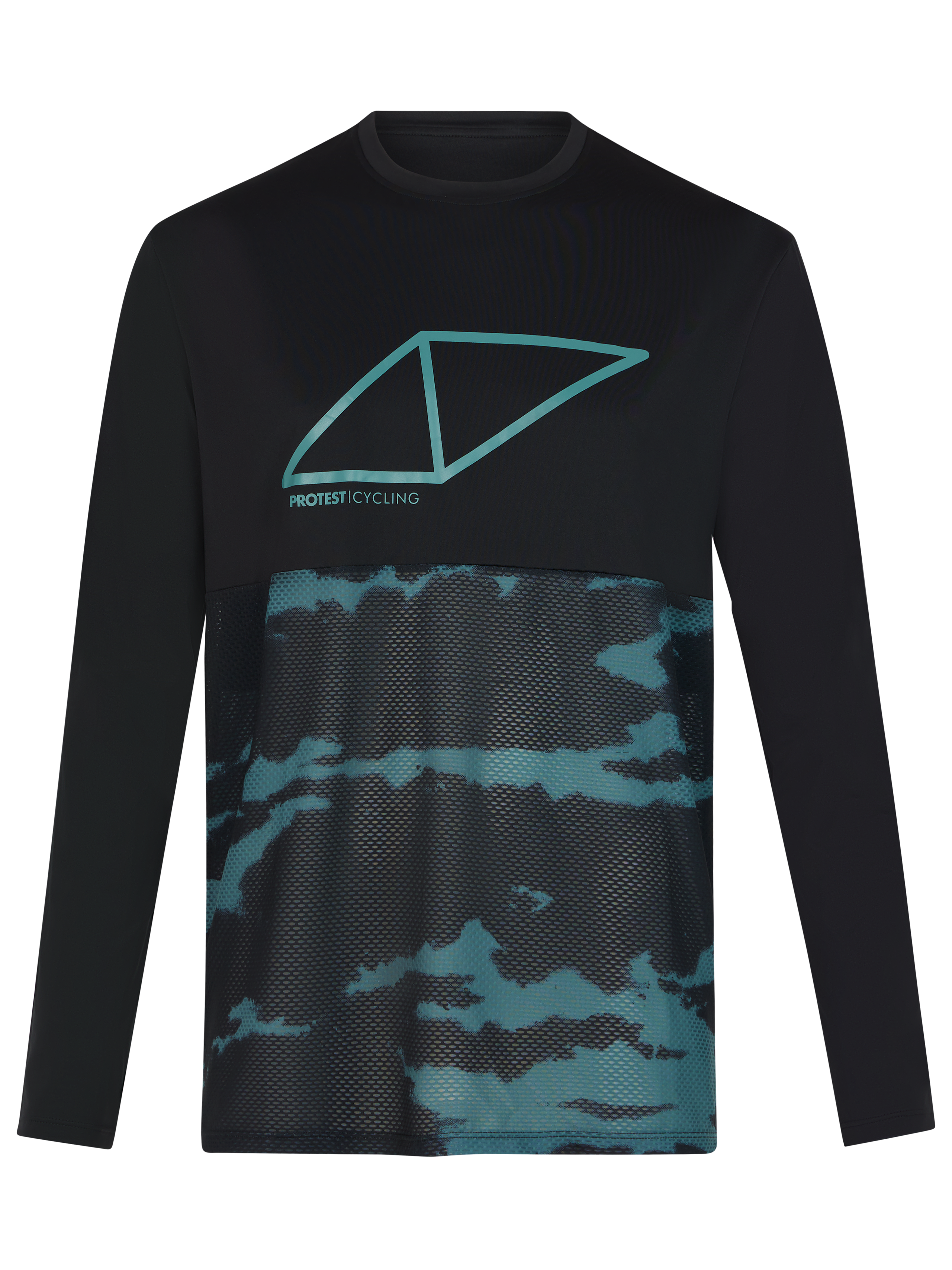 Protest Prtnotsar Cycling Shirt Long Sleeve Men - Black