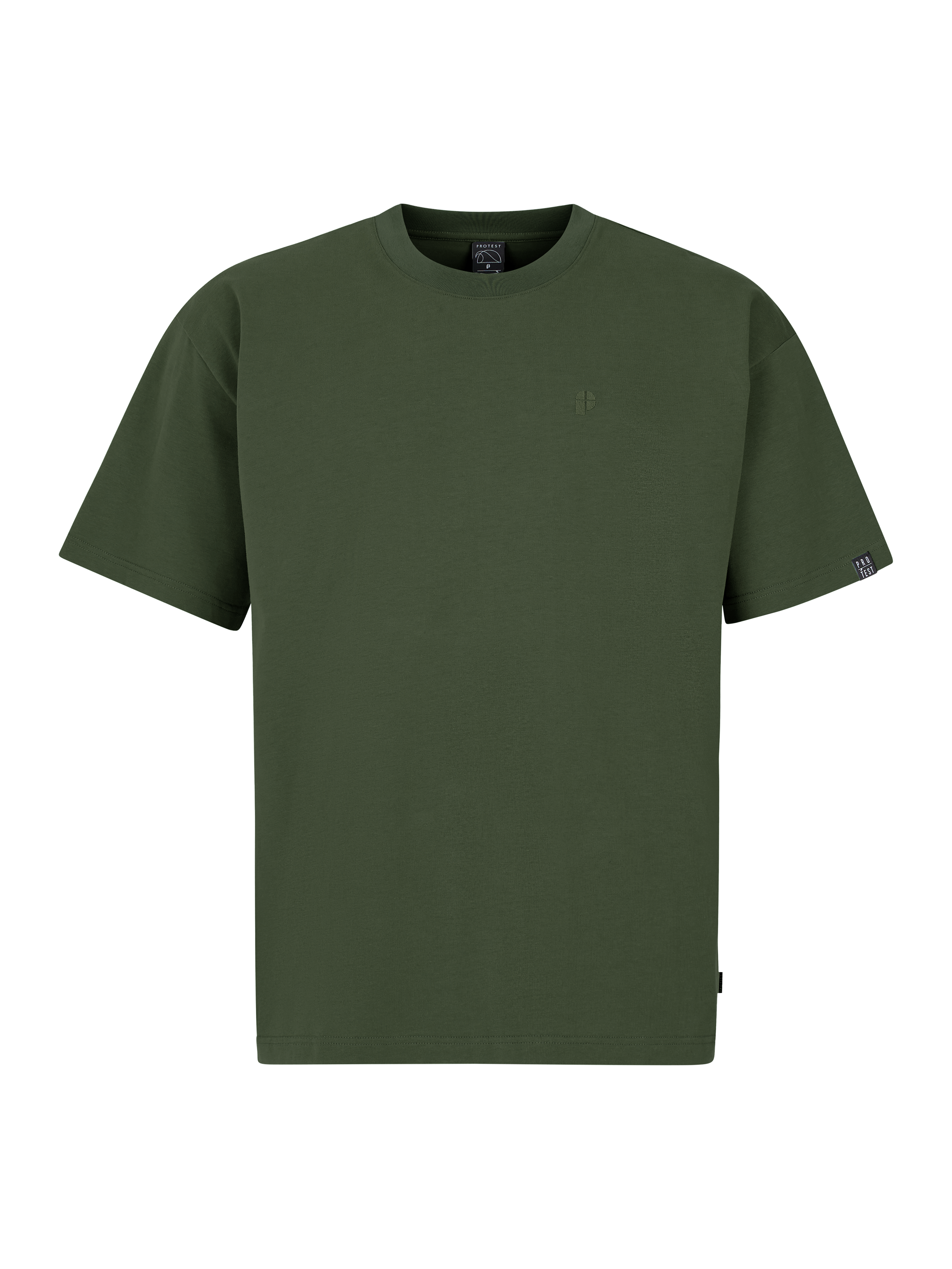 Protest Prtmatteo Oversized T-shirt Heren - Groen