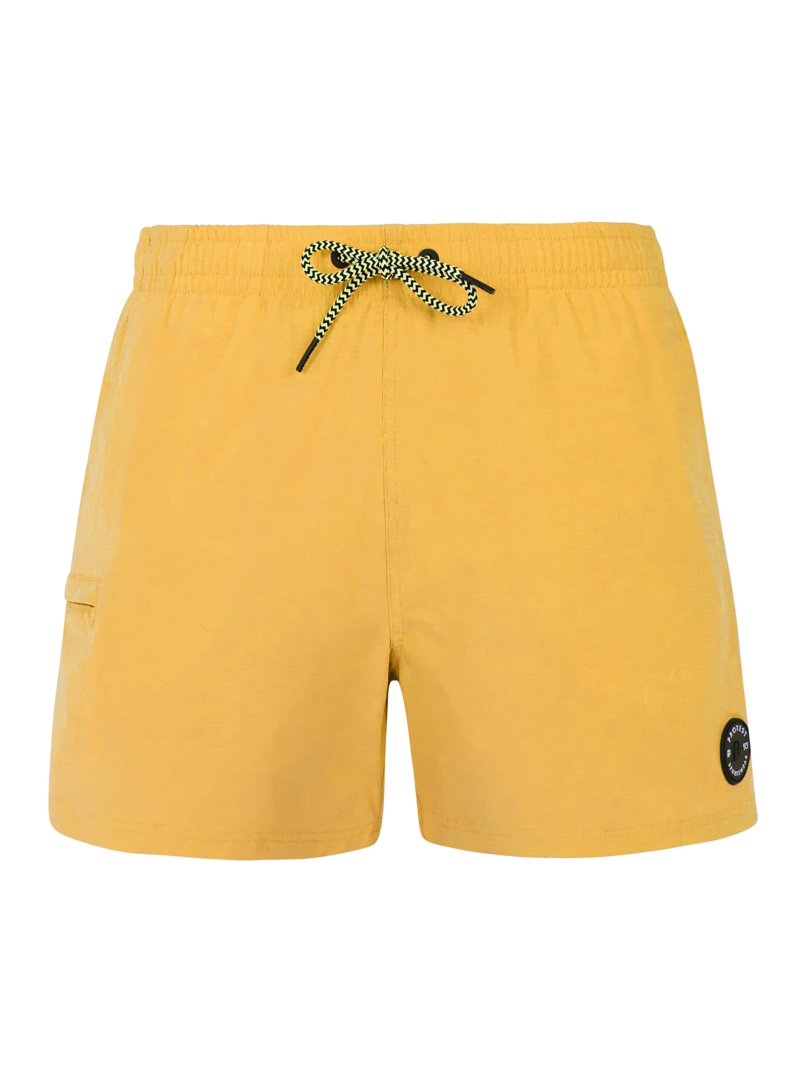 Protest Faster Short Swim Shorts Men - Yellow