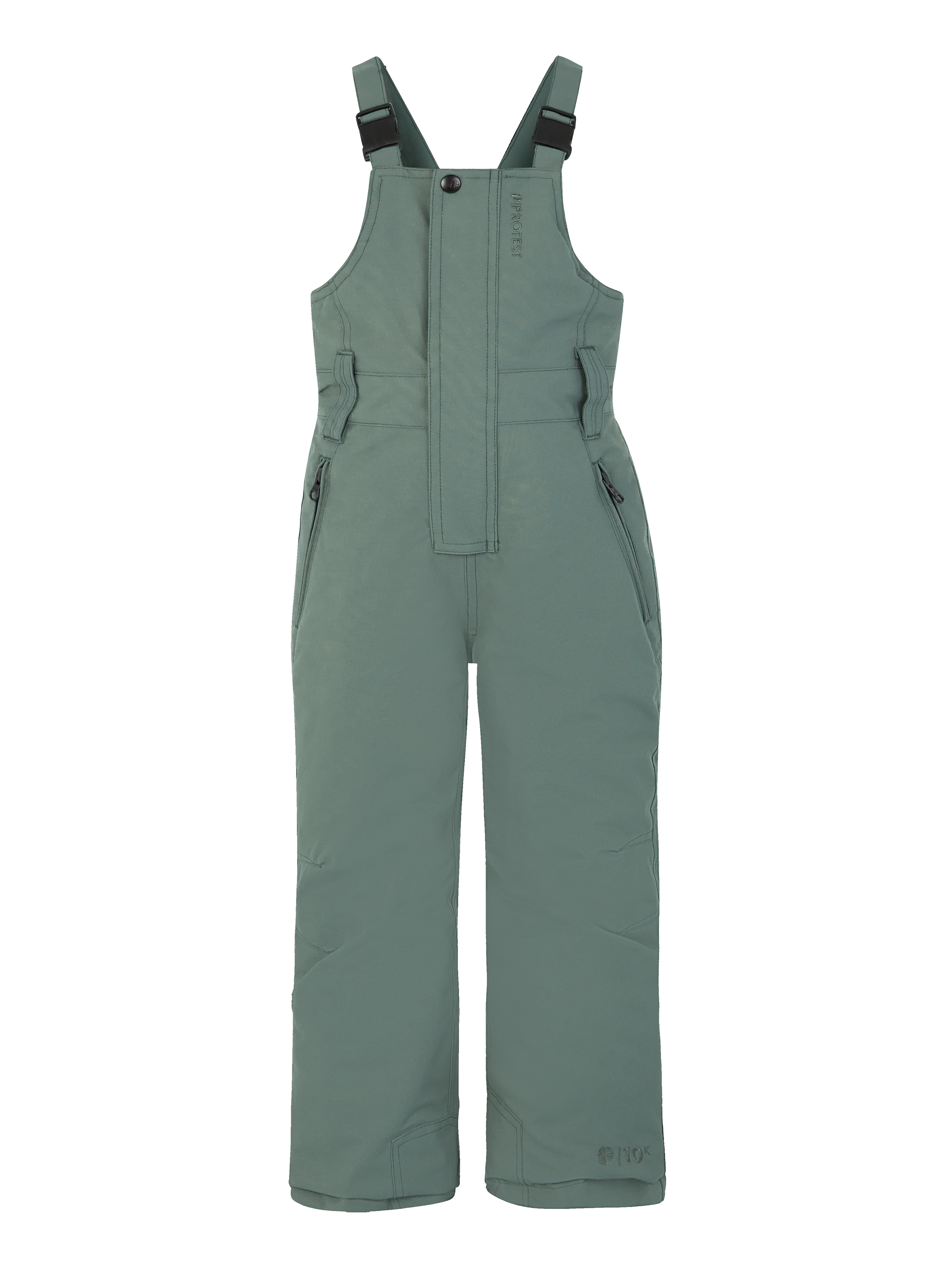 Protest Neutral Td Salopettes Bambin - Vert