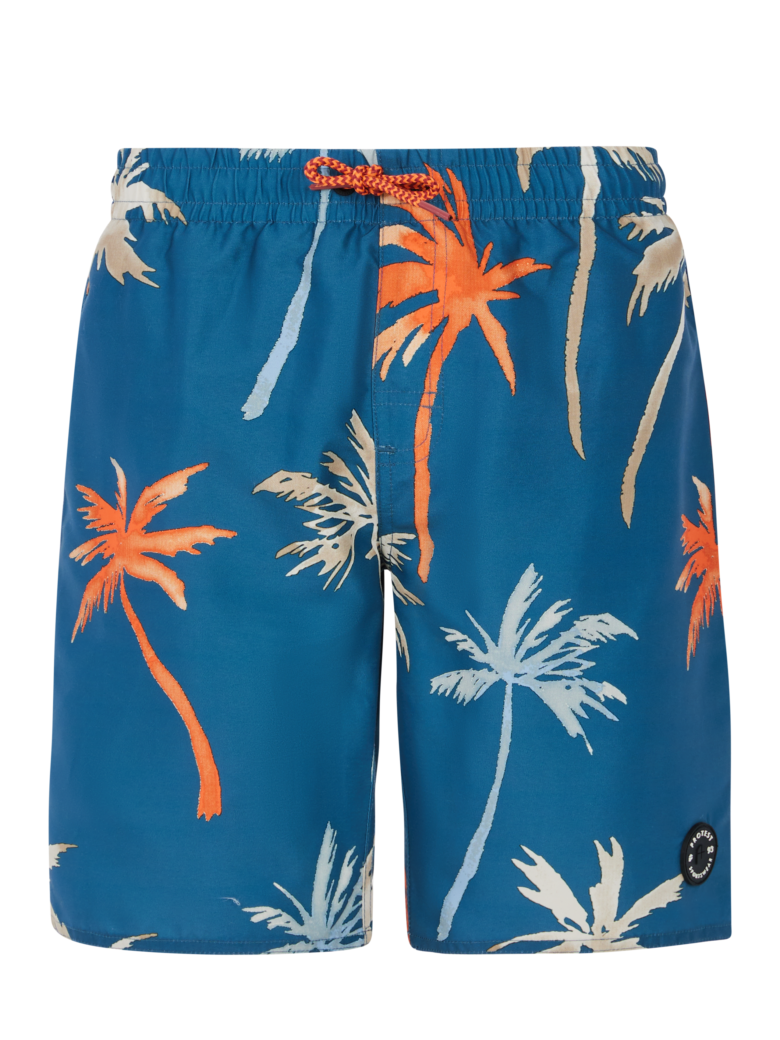 Protest Prtbrandon Jr Long Swim Shorts Boys - Blue