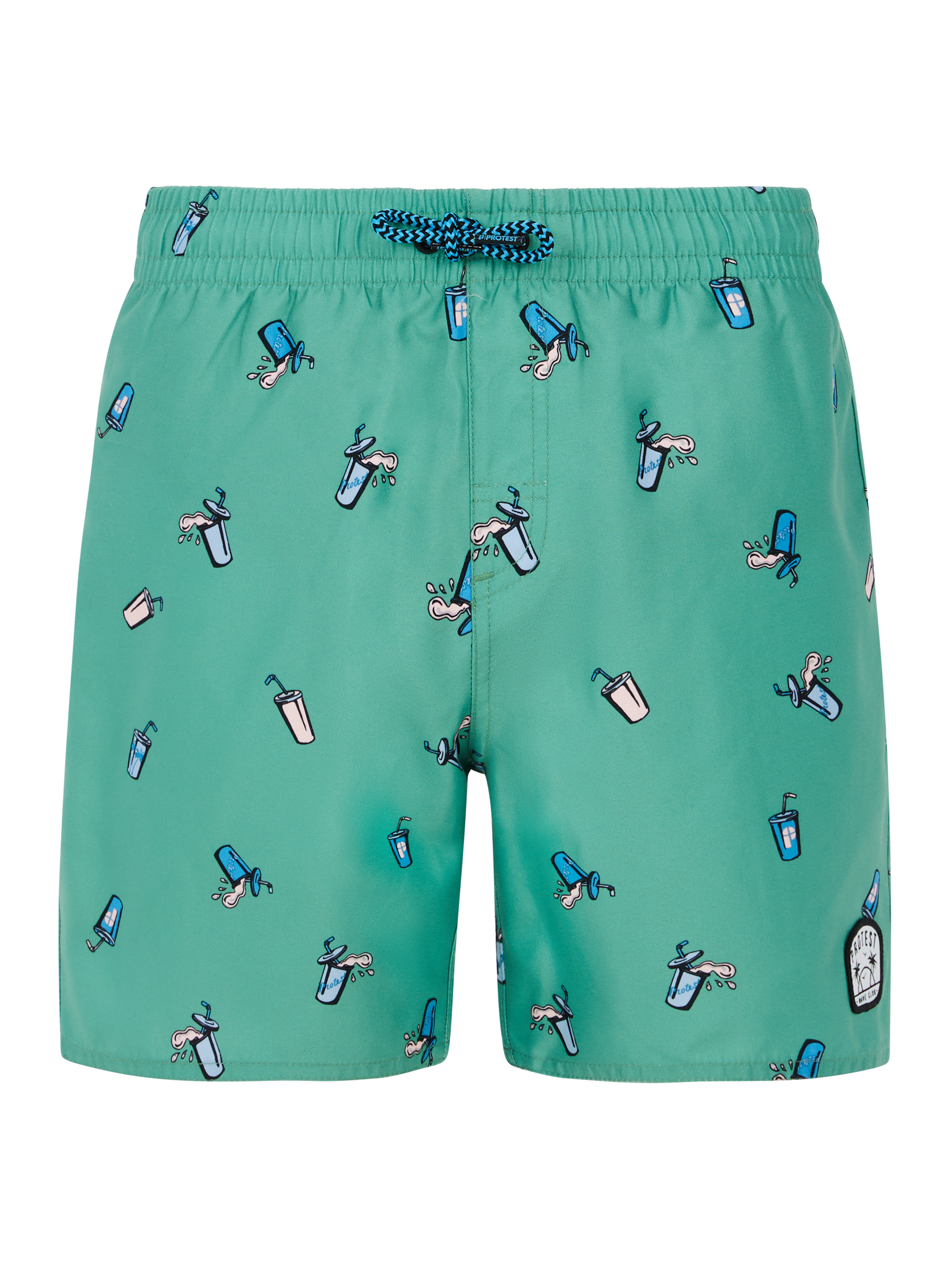 Protest Prtrocker Jr Maillot De Bain Garçon - Vert