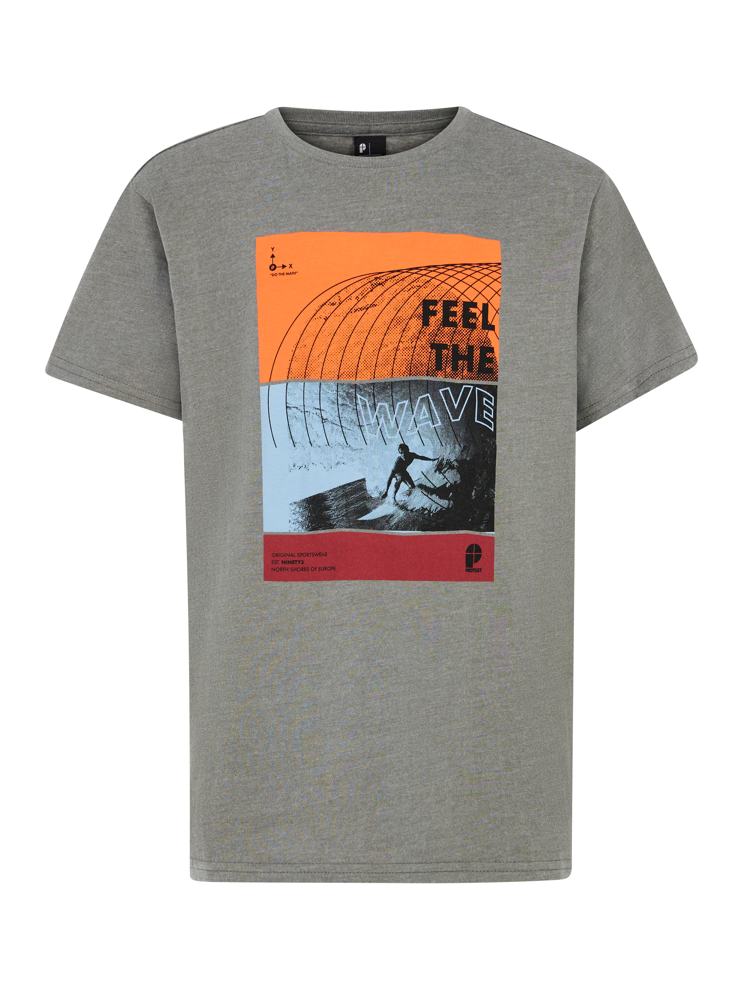Protest Prtluke Jr T-shirt Garçon - Gris
