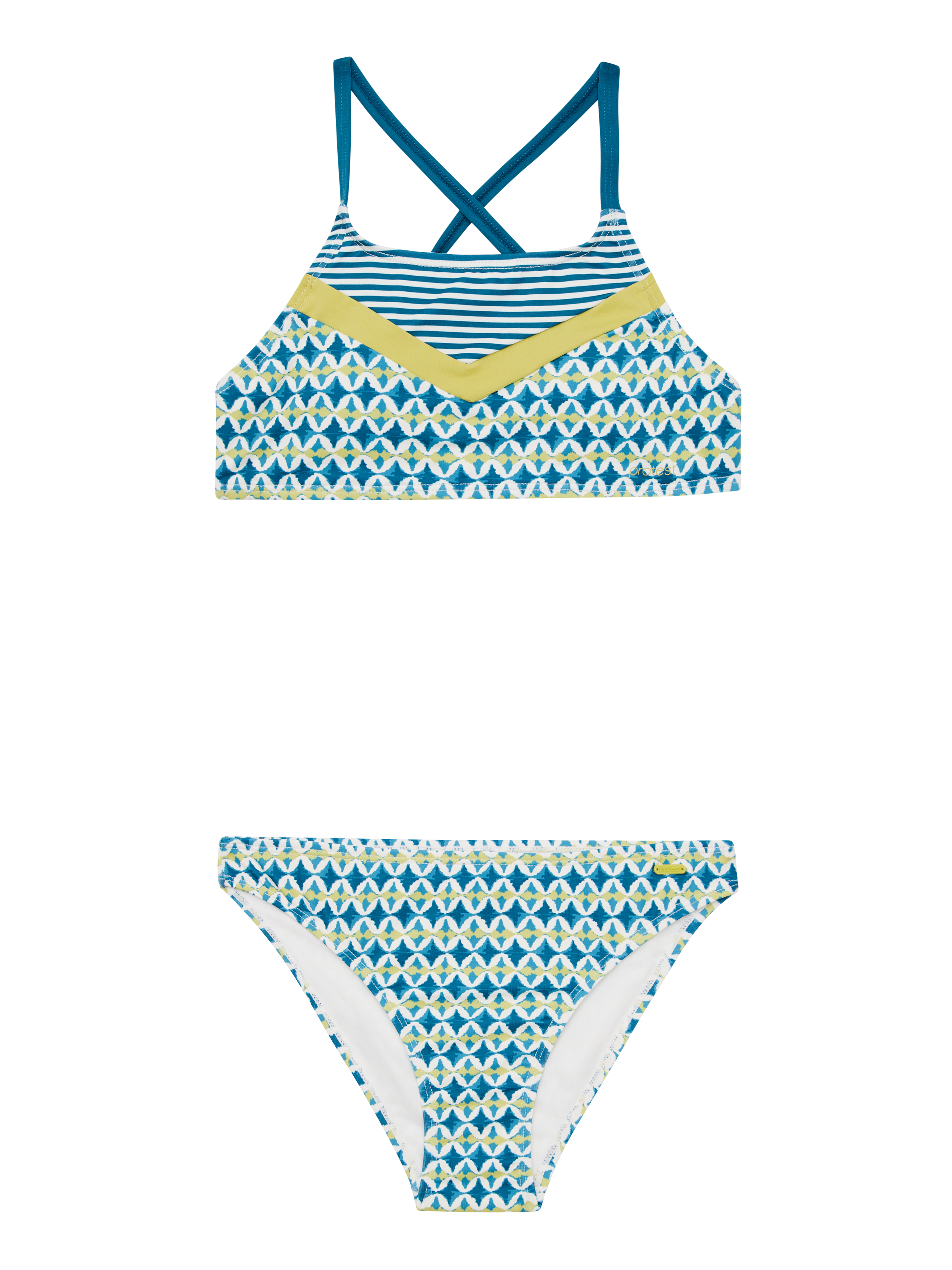 Protest Prtying Jr Bralette Bikini Set Meisjes - Blauw