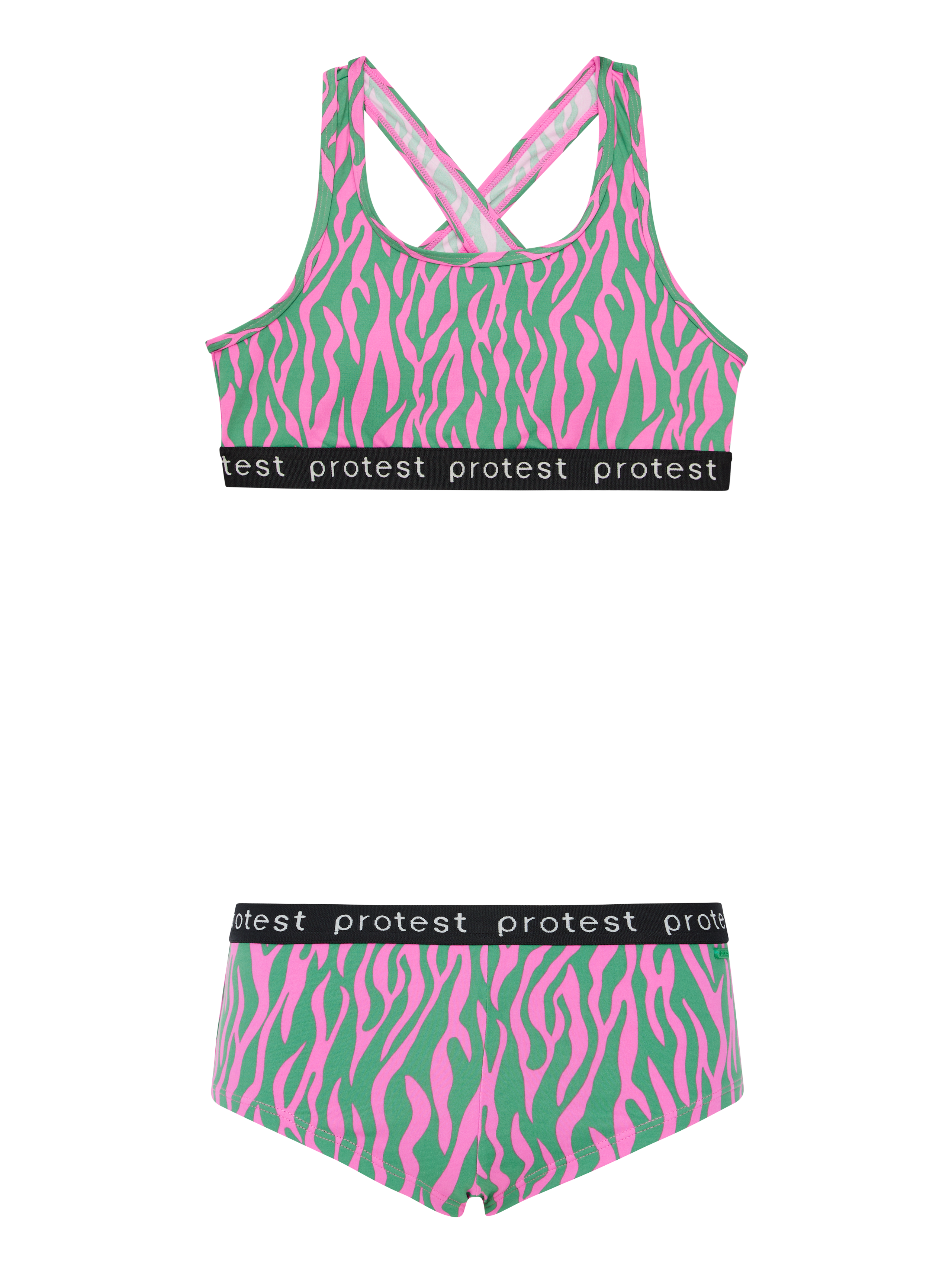 Protest Prtmonica Jr Bralette Bikini Set Meisjes - Roze