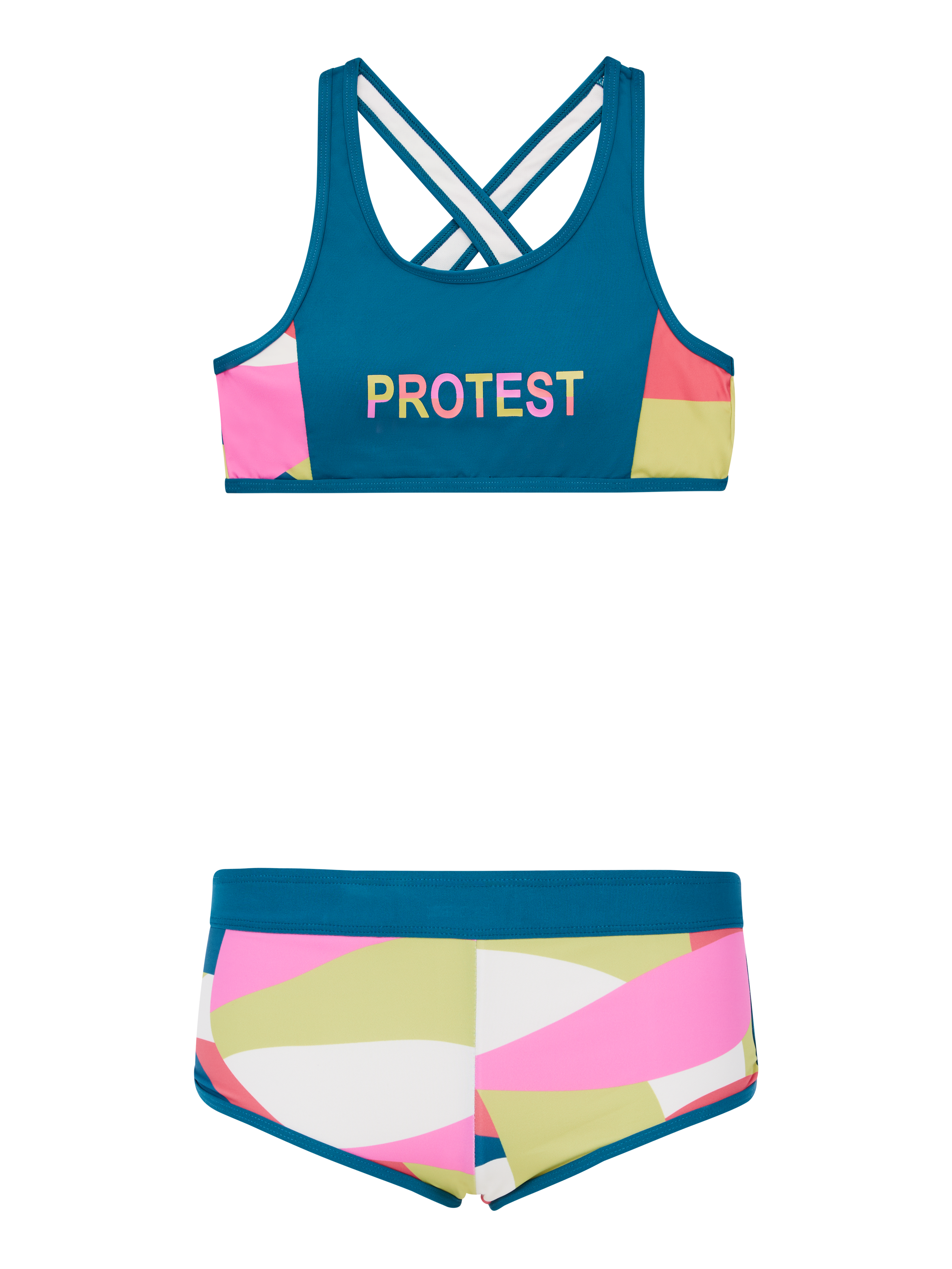 Protest Prtfavour Jr Bralette-bikini-set Mädchen - Blau