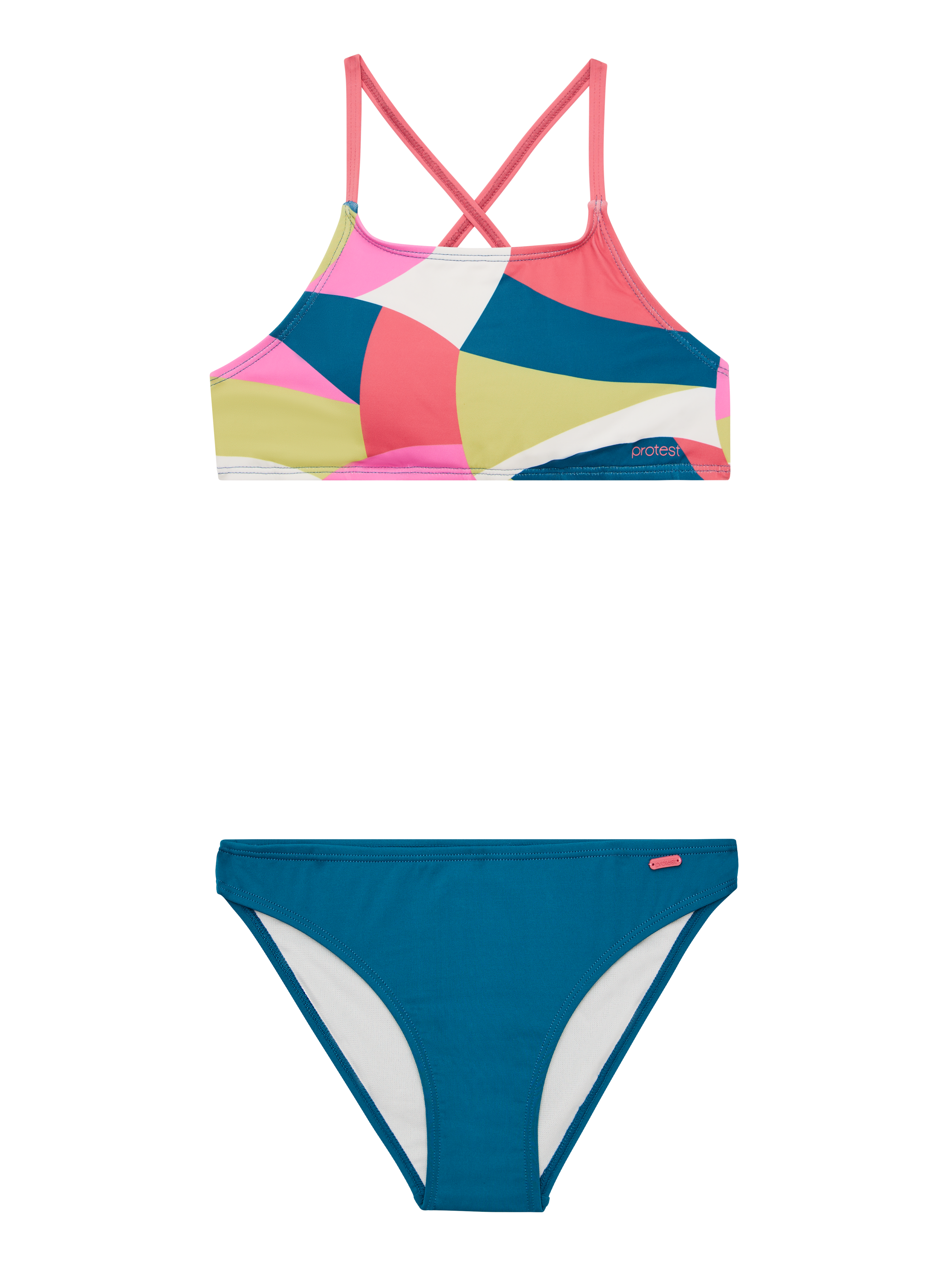 Protest Prtsyl Jr Bralette Bikini Set Meisjes - Blauw