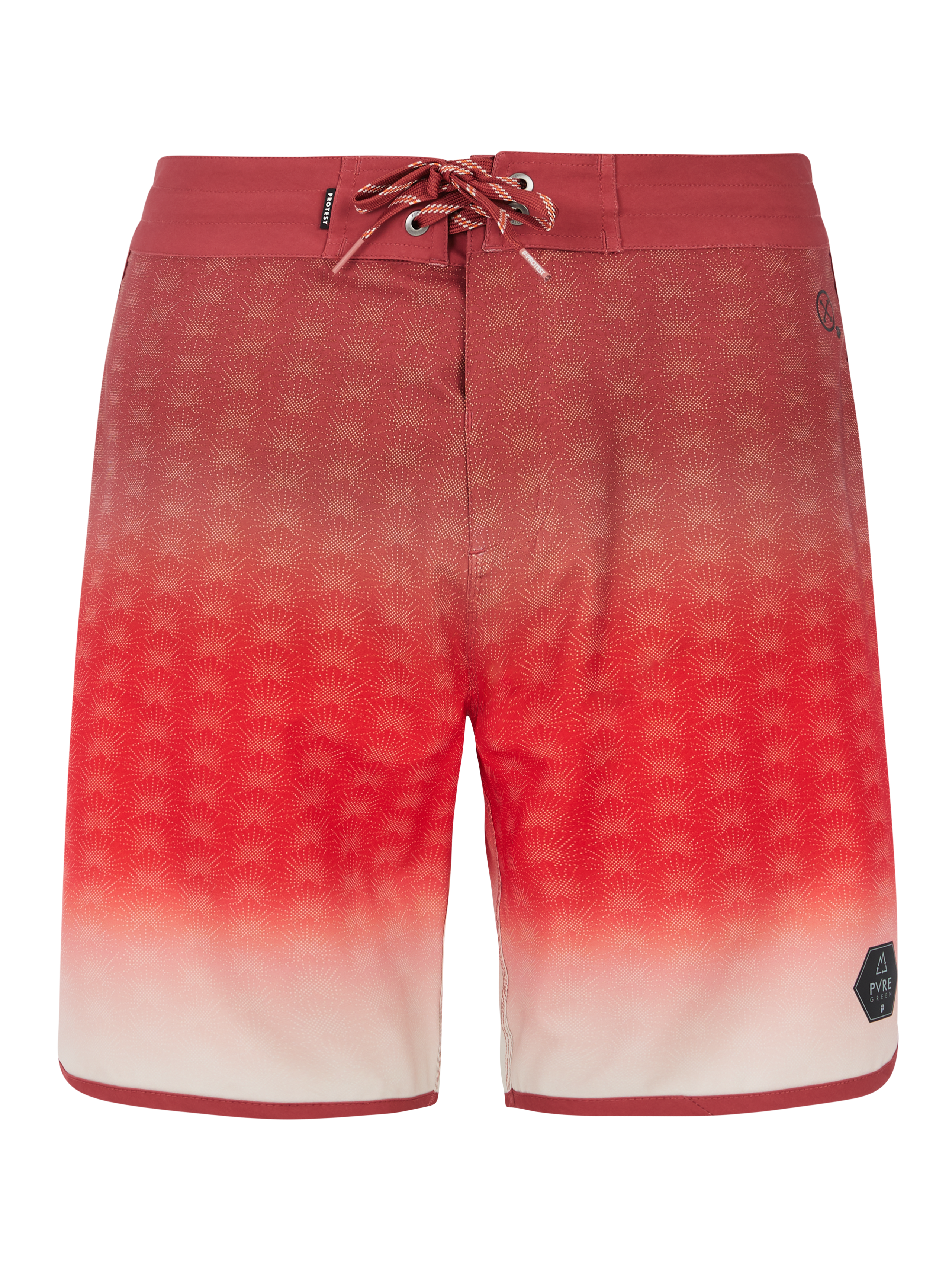 Protest Prtchad Long Swim Shorts Men - Red
