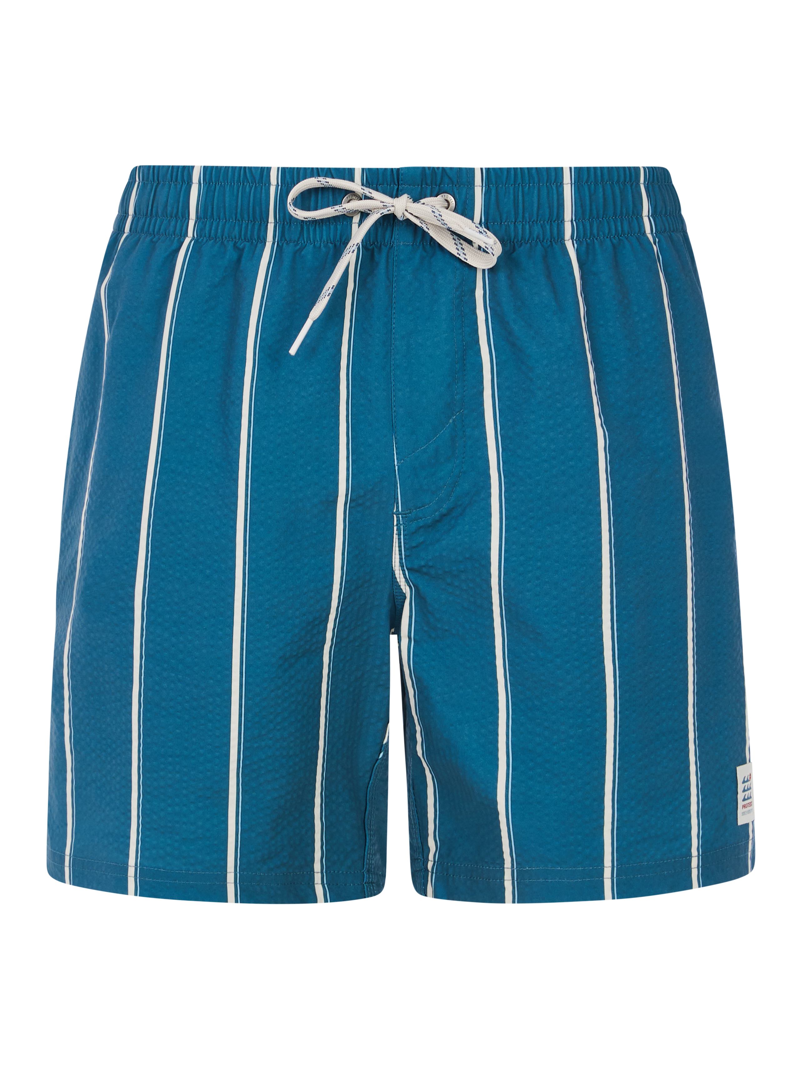 Protest Prtgonz Striped Short Swim Shorts Men - Blue