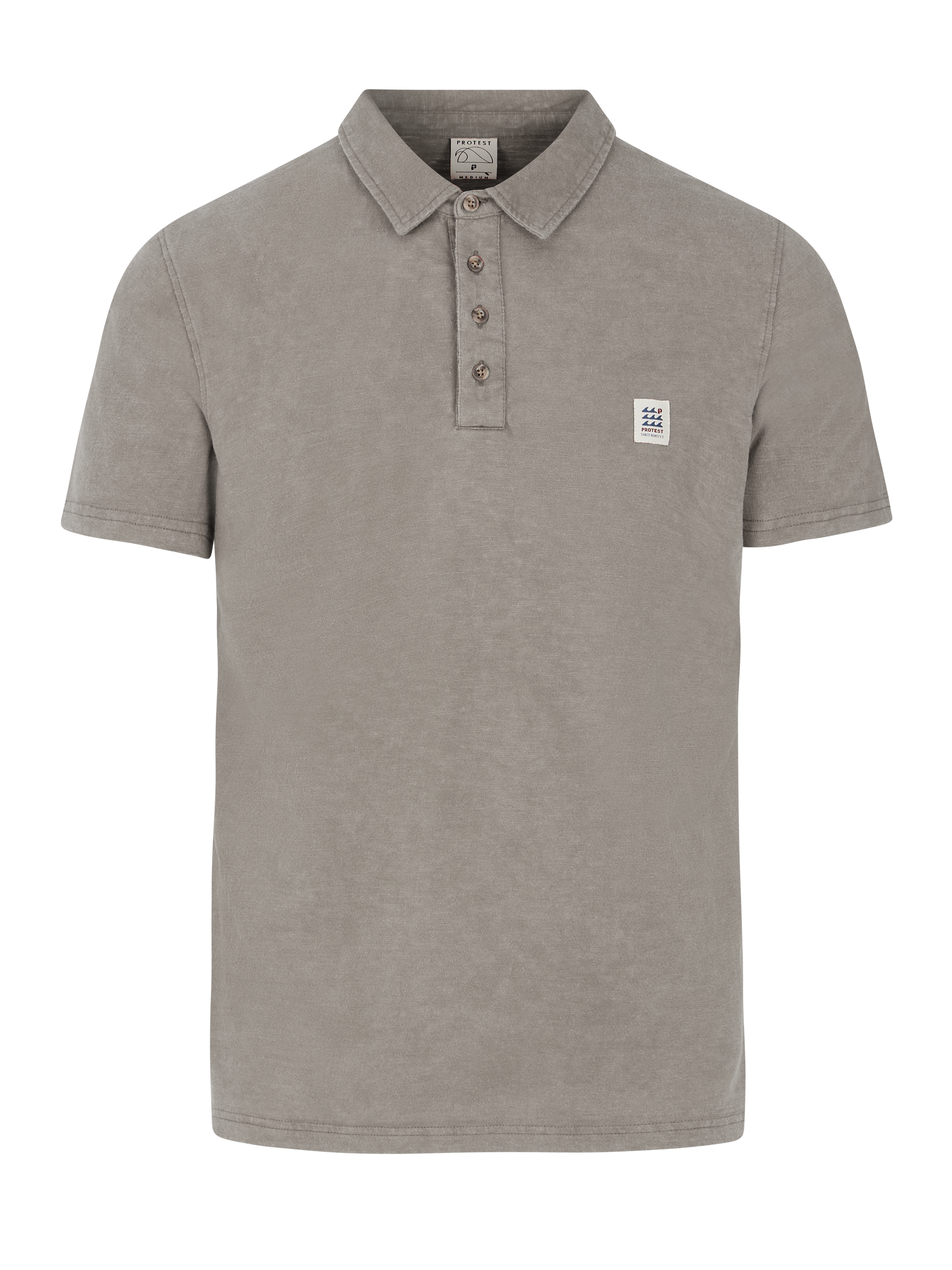Protest Prtnico Polo Men - Grey