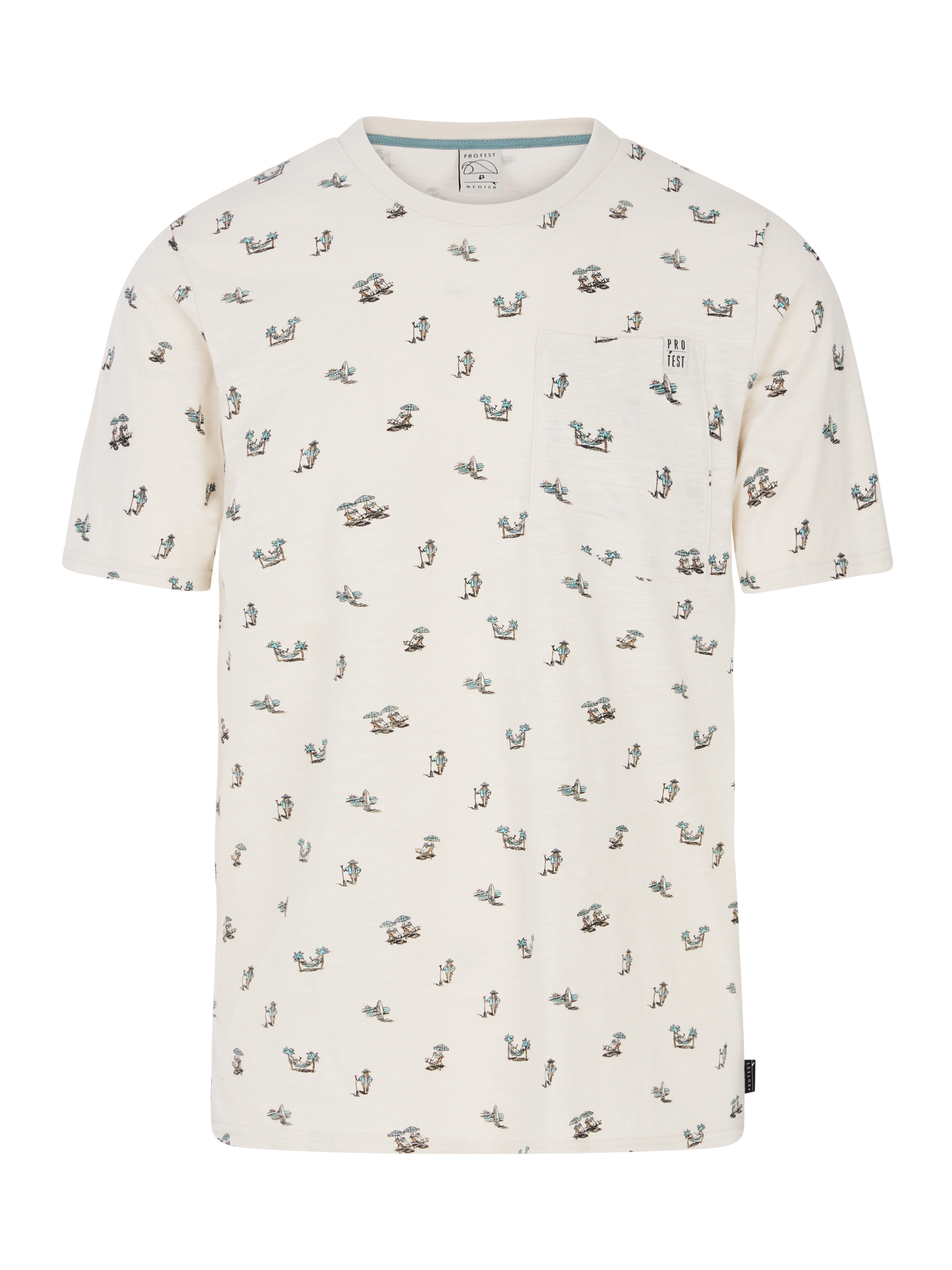 Protest Prtelston T-shirt Herren - Weiss