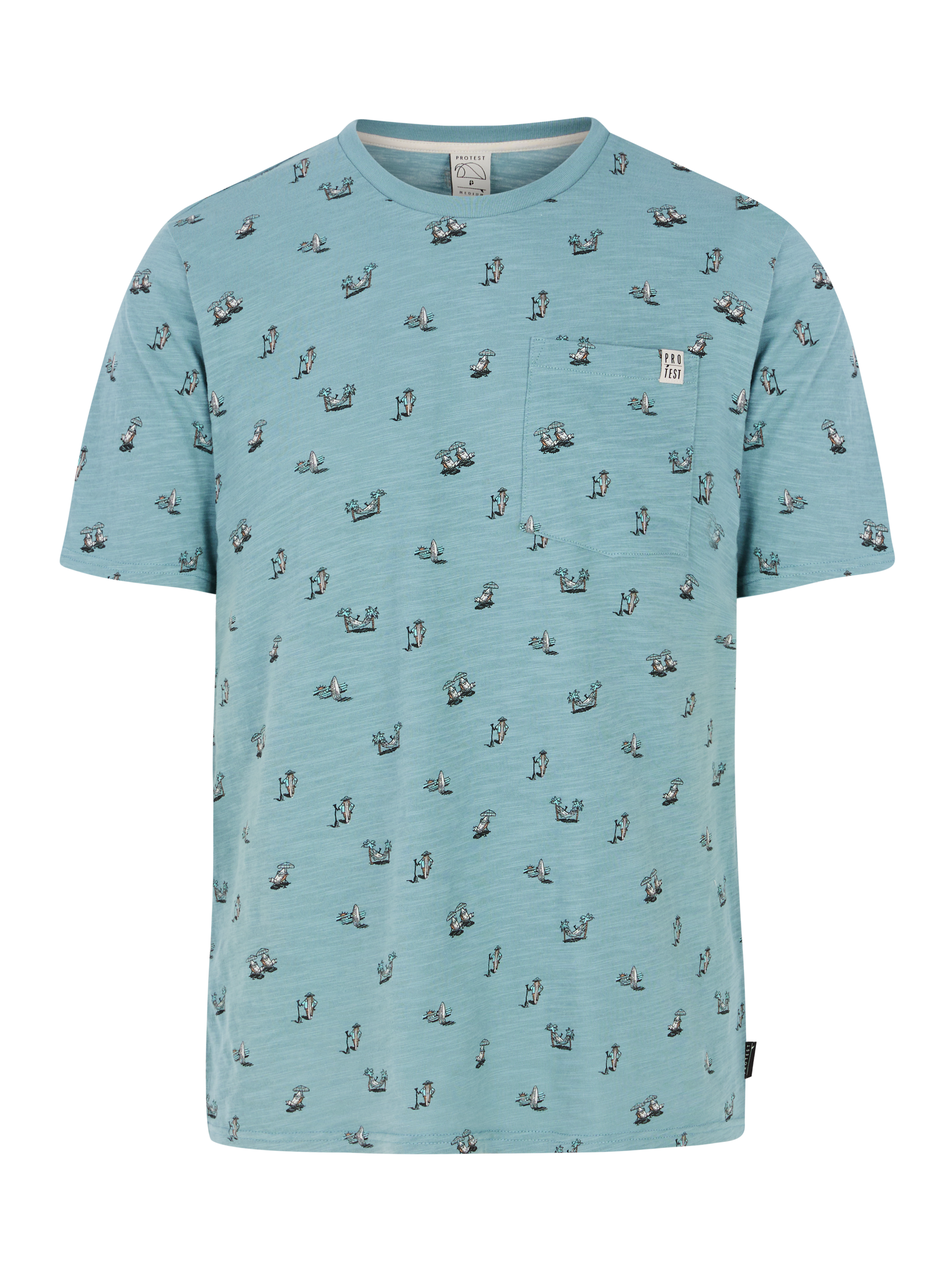 Protest Prtelston T-shirt Heren - Groen