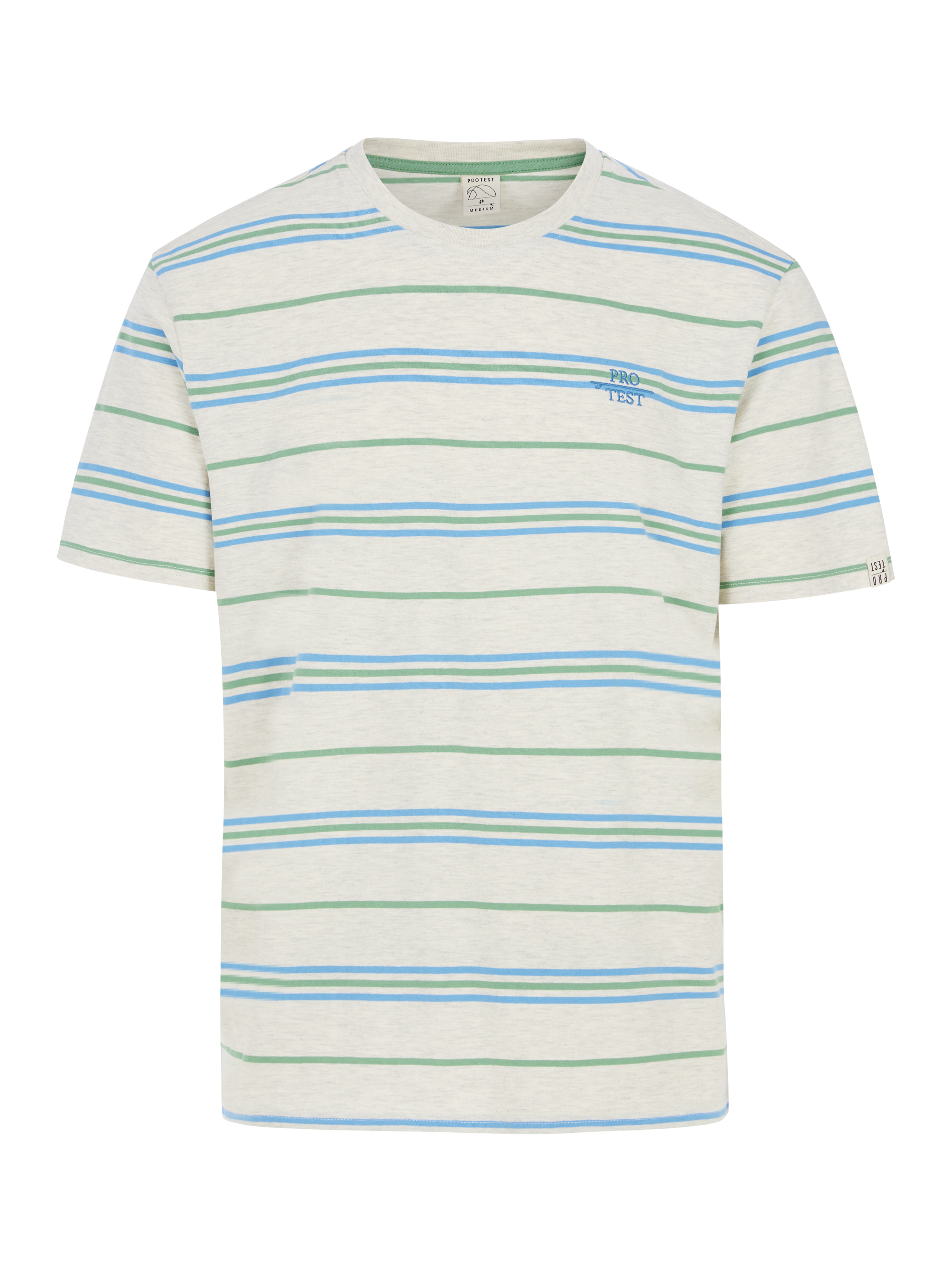 Protest Prthuxly Gestreept T-shirt Heren - Blauw