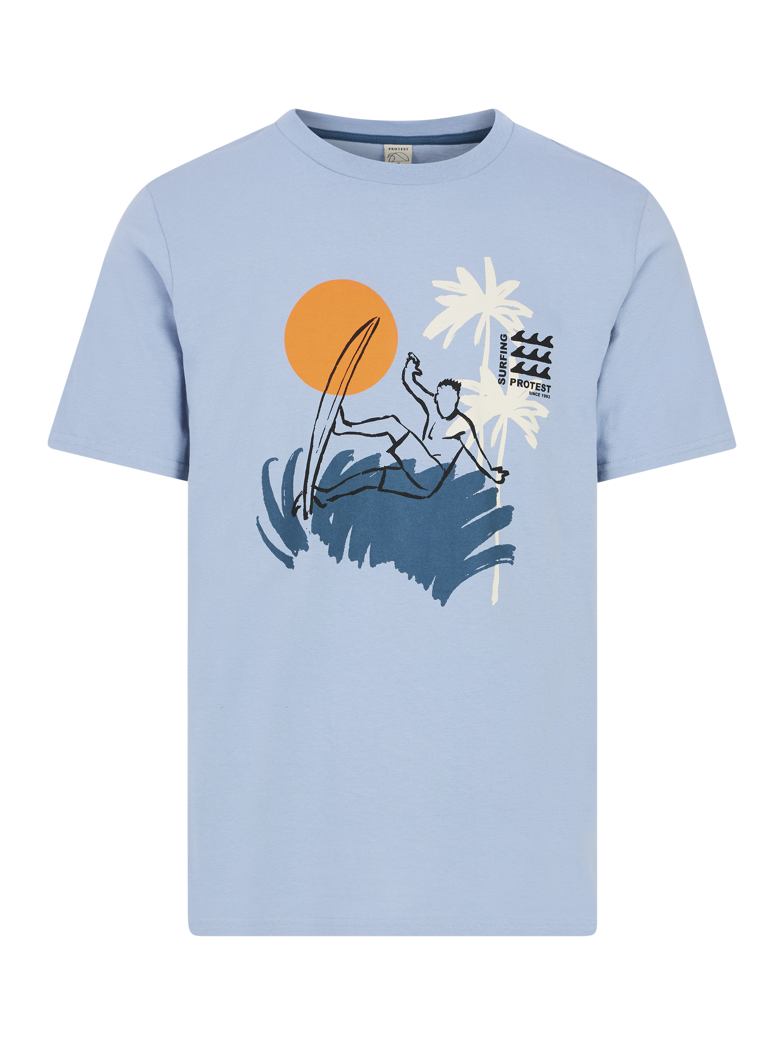 Protest Prtrodas T-shirt Men - Blue