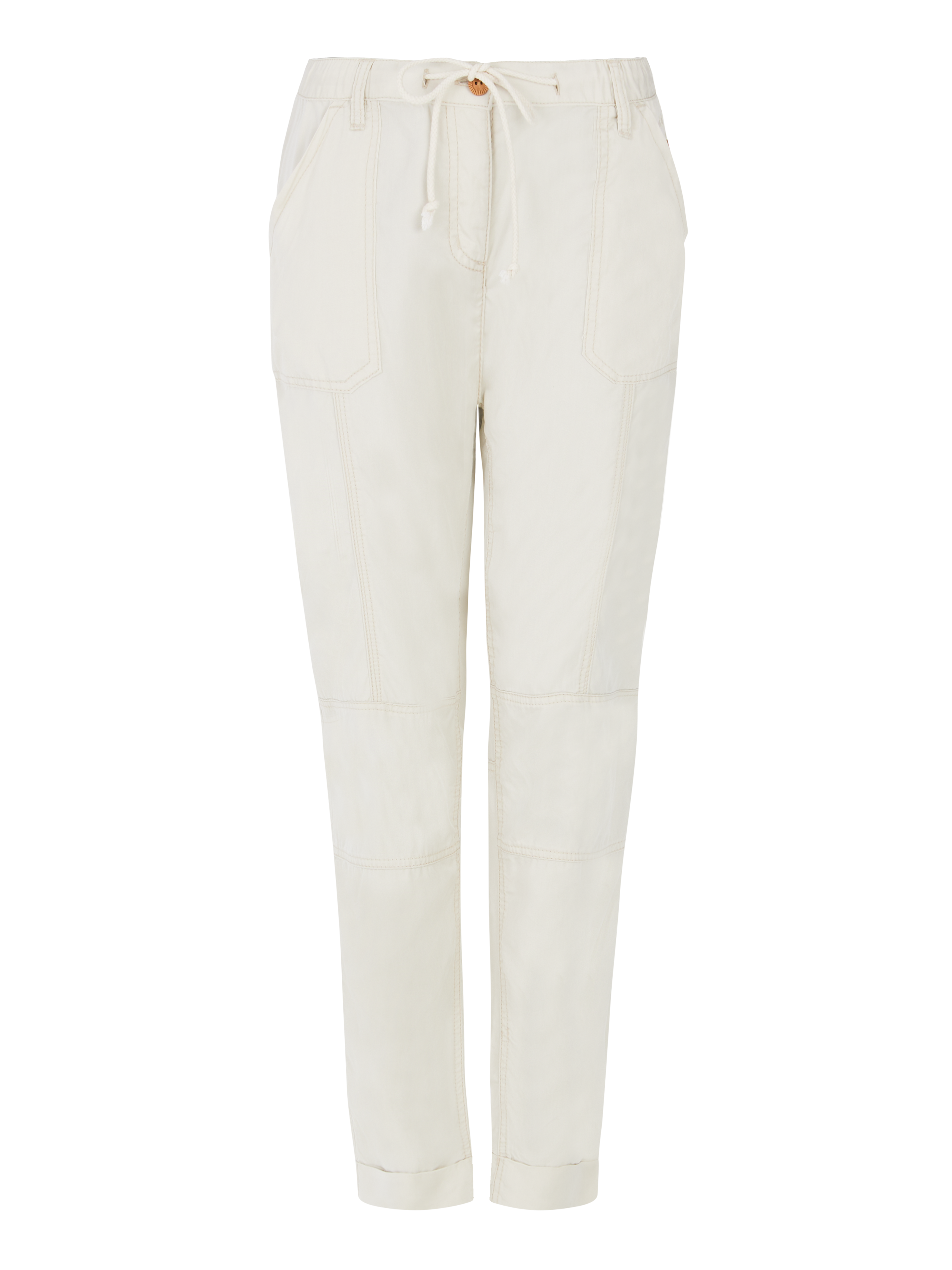 Protest Prtleaf Broek Dames - Wit