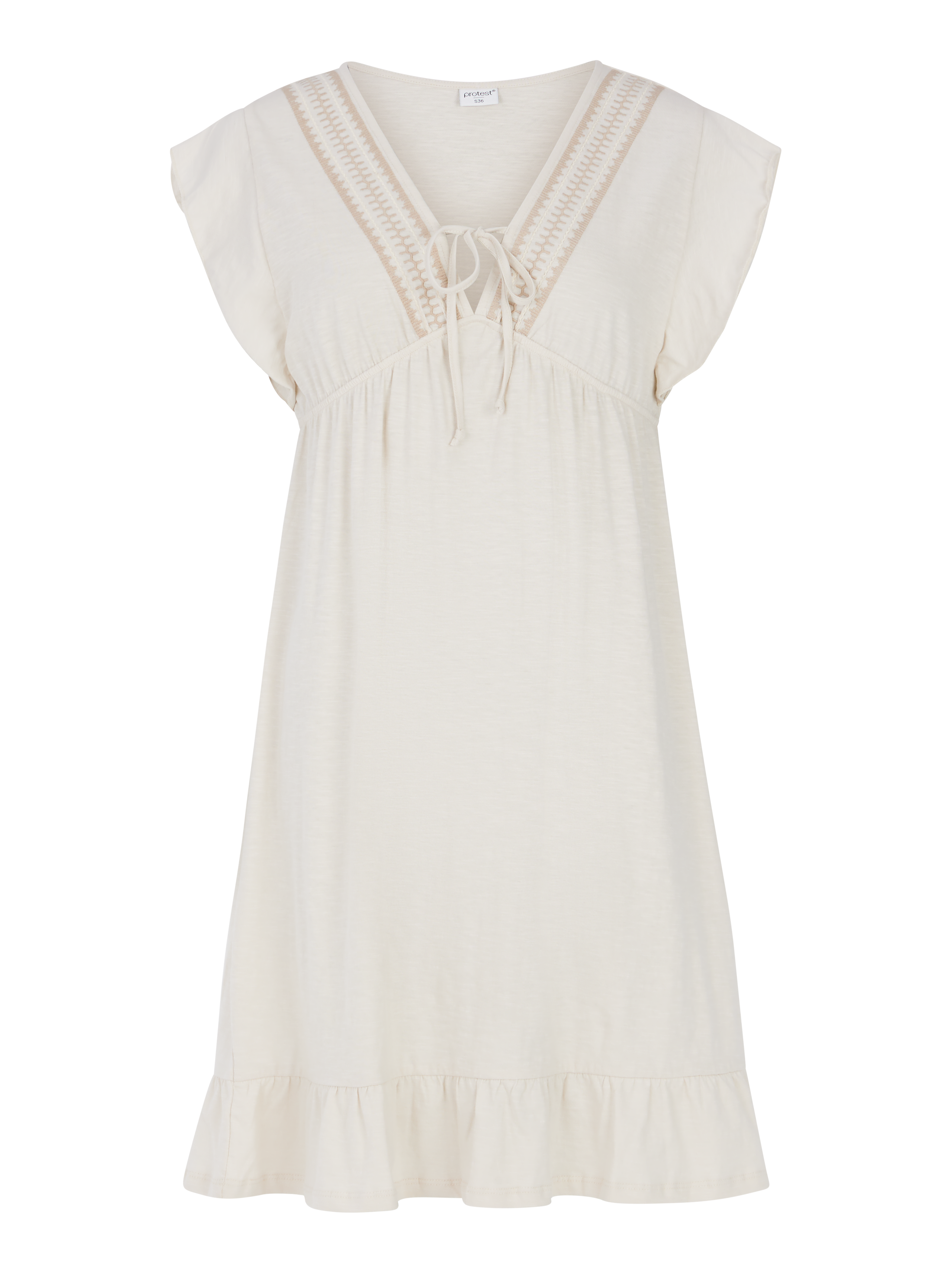 Protest Prtcarvy Dress Women - White