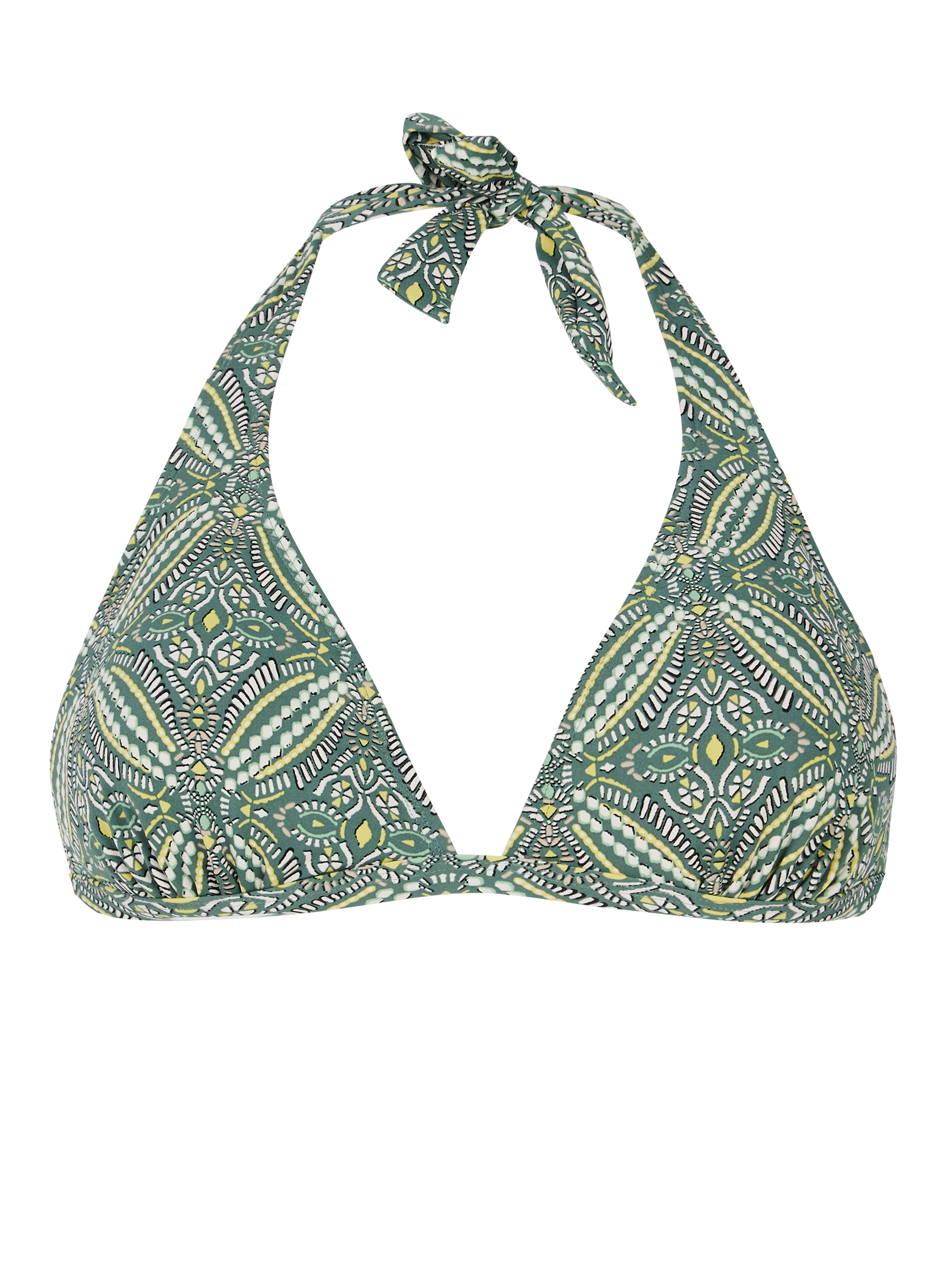 Protest Mixjaneiro Halter Bikini Top Dames - Groen