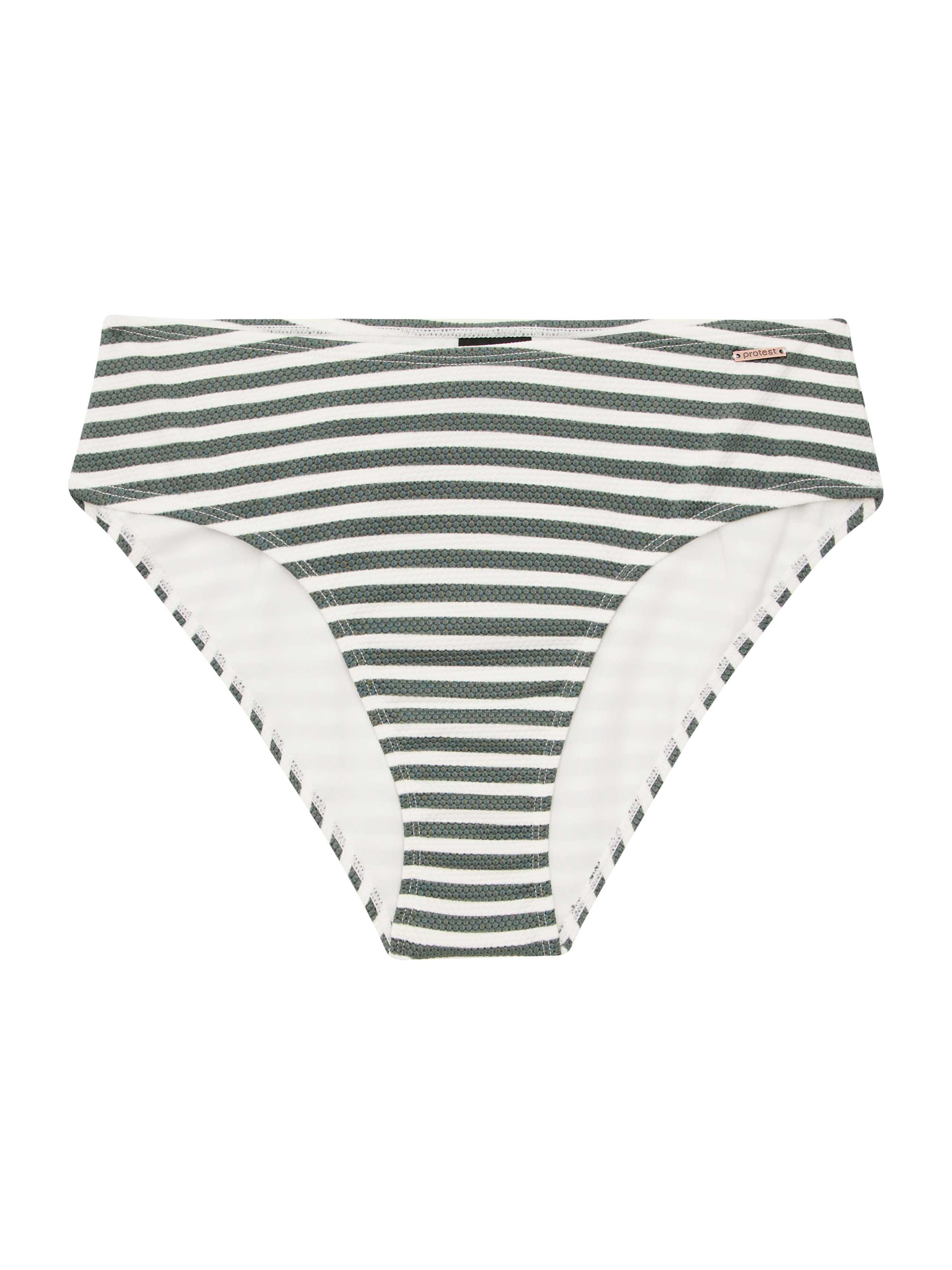 Protest Mixcelebi Bas De Maillot De Bain Rayé Femme - Vert
