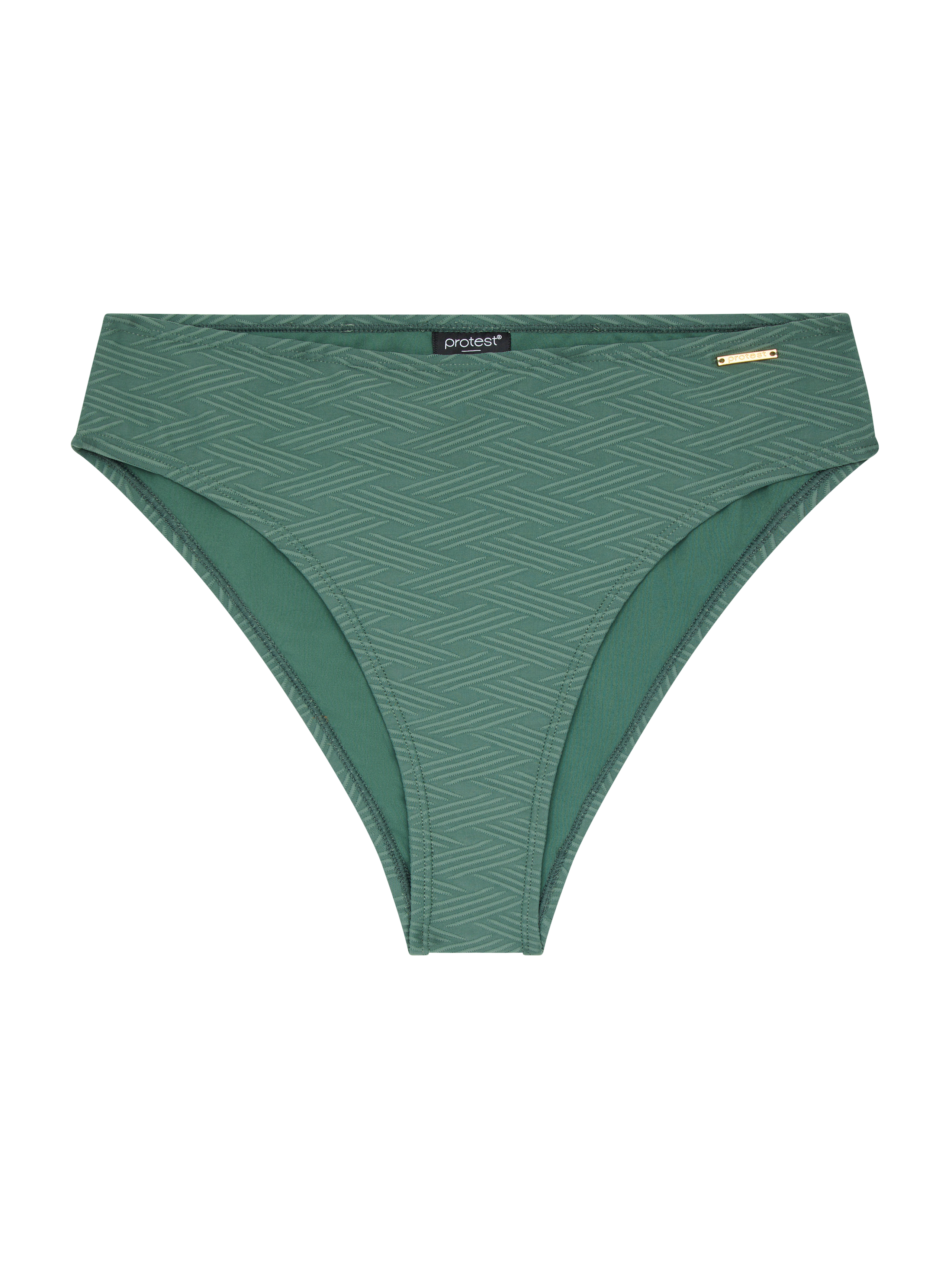 Protest Mixsamaes Bas De Maillot De Bain Taille Haute Femme - Vert
