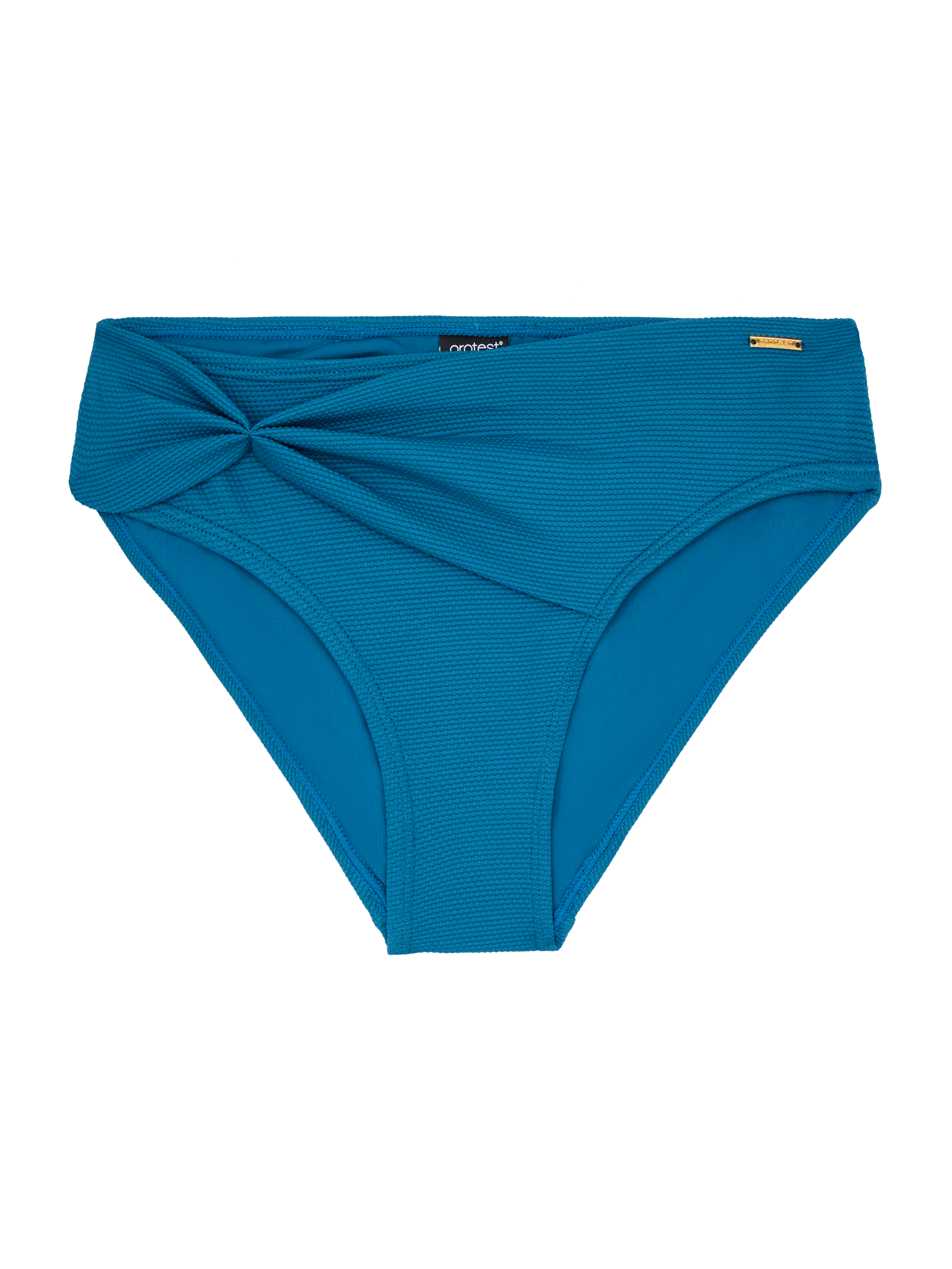 Protest Mixwraper Bas De Maillot De Bain Taille Haute Femme - Bleu