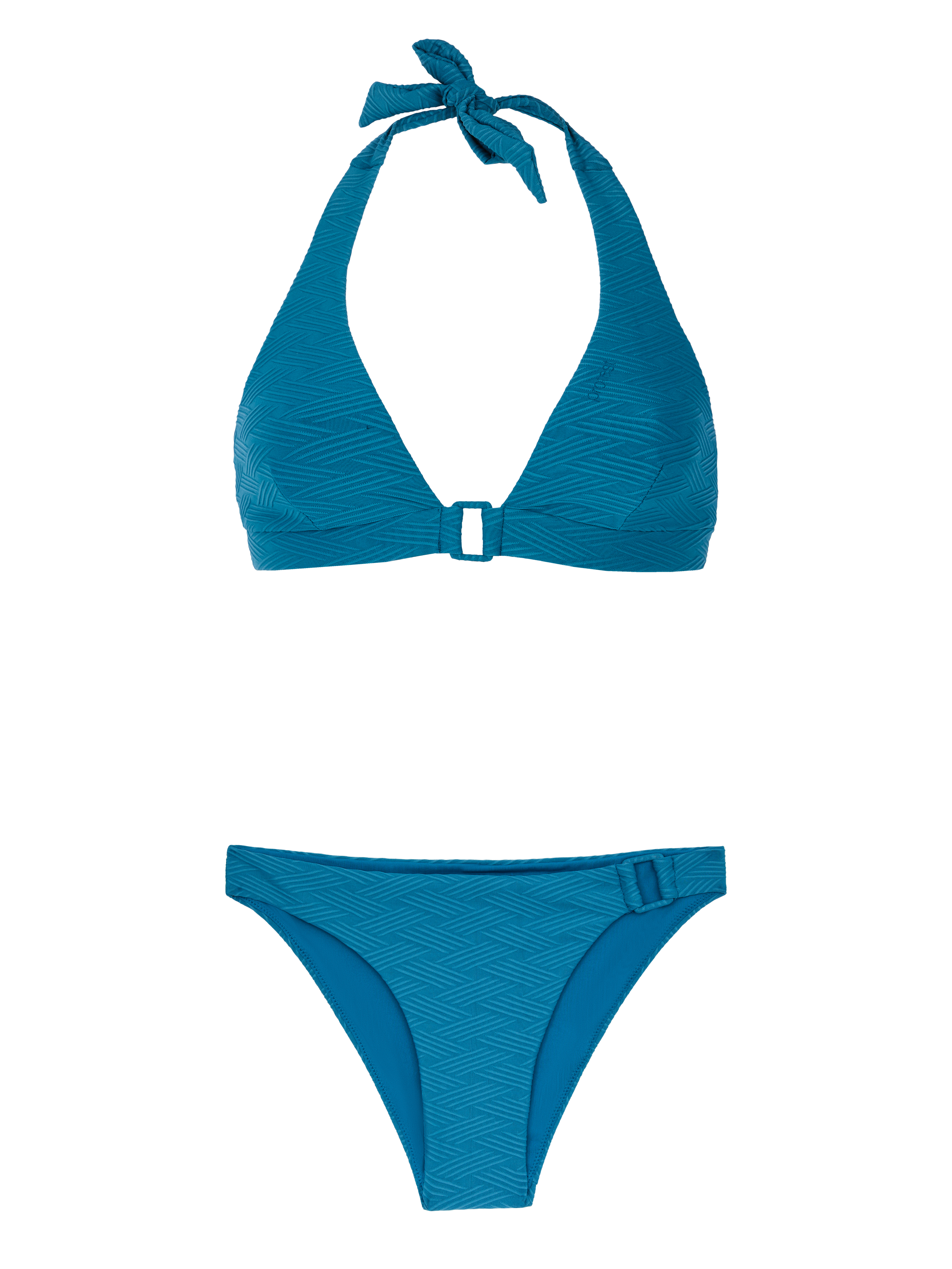 Protest Prtenna Maillot De Bain Halter Femme - Bleu