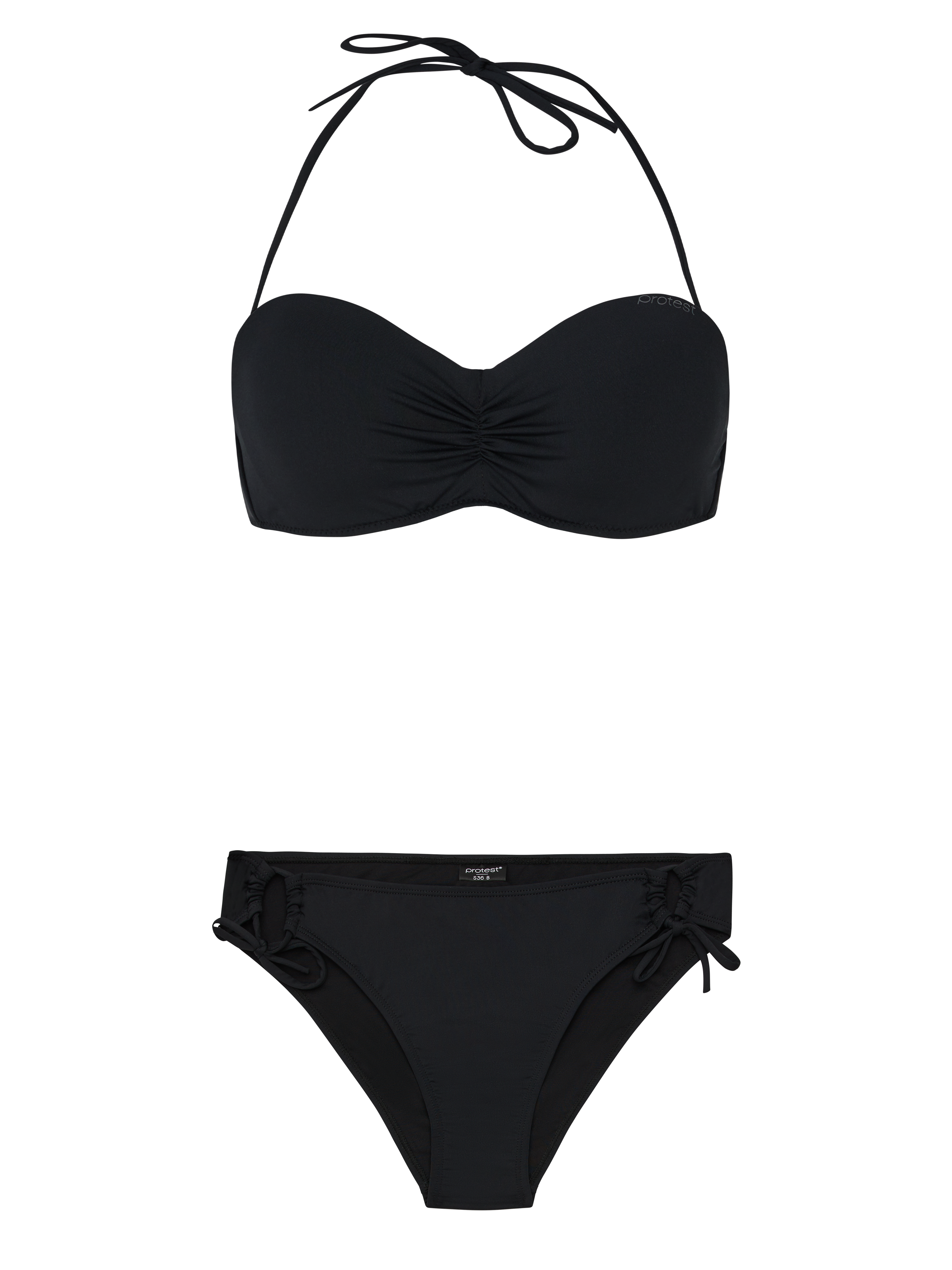 Protest Prtgemini Bandeau-bikini-set Damen - Schwarz