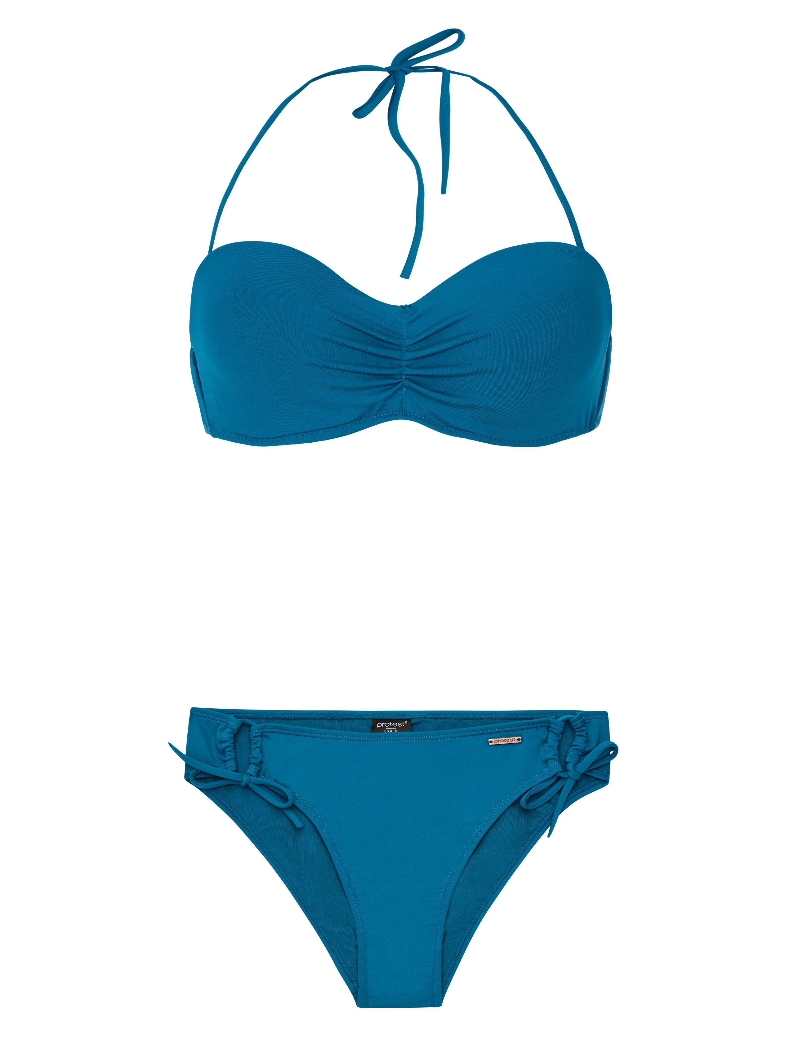 Protest Prtgemini Bandeau Bikini Set Dames - Blauw