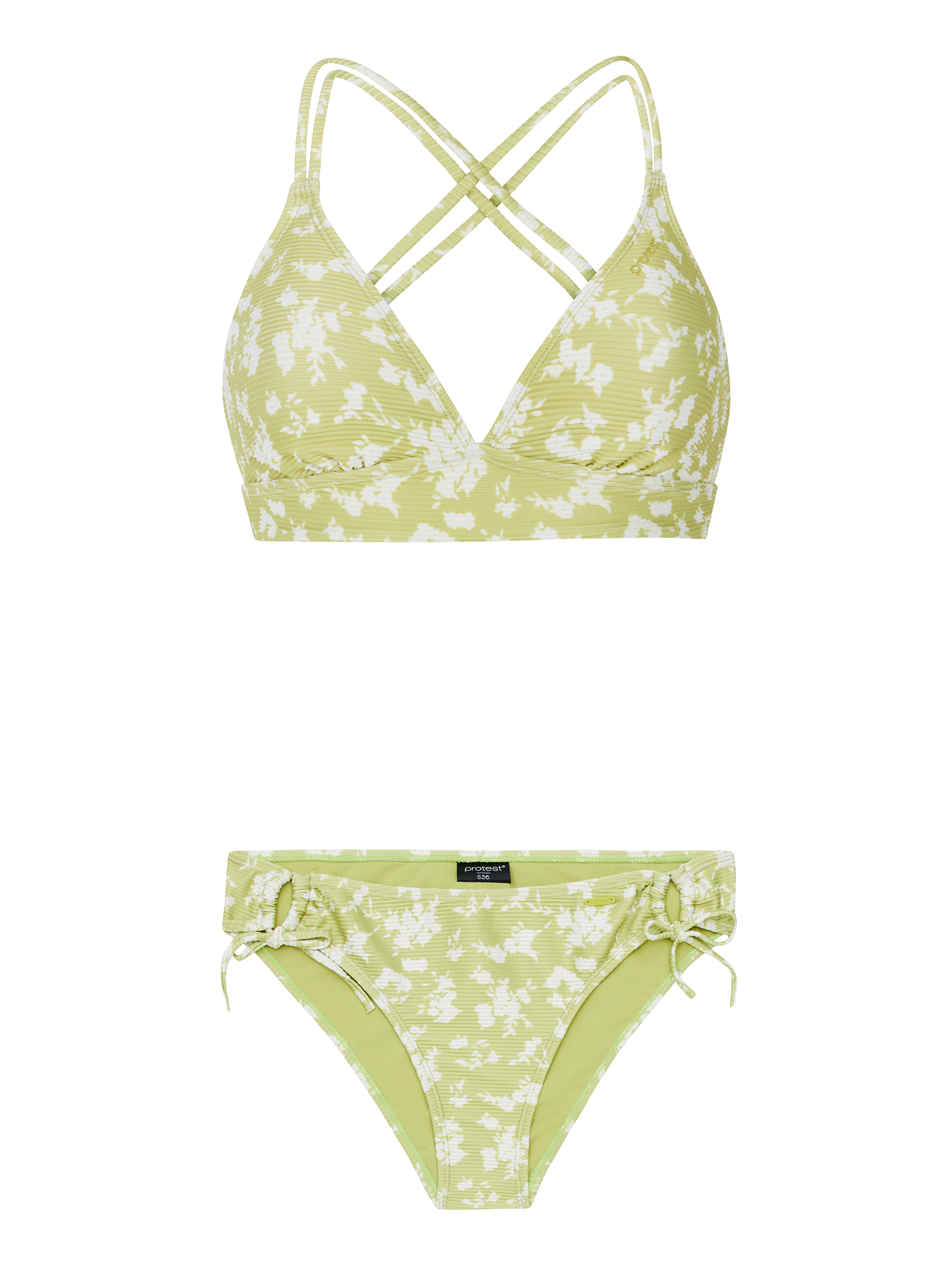 Protest Prtfaya Triangel Bikini Set Dames - Groen
