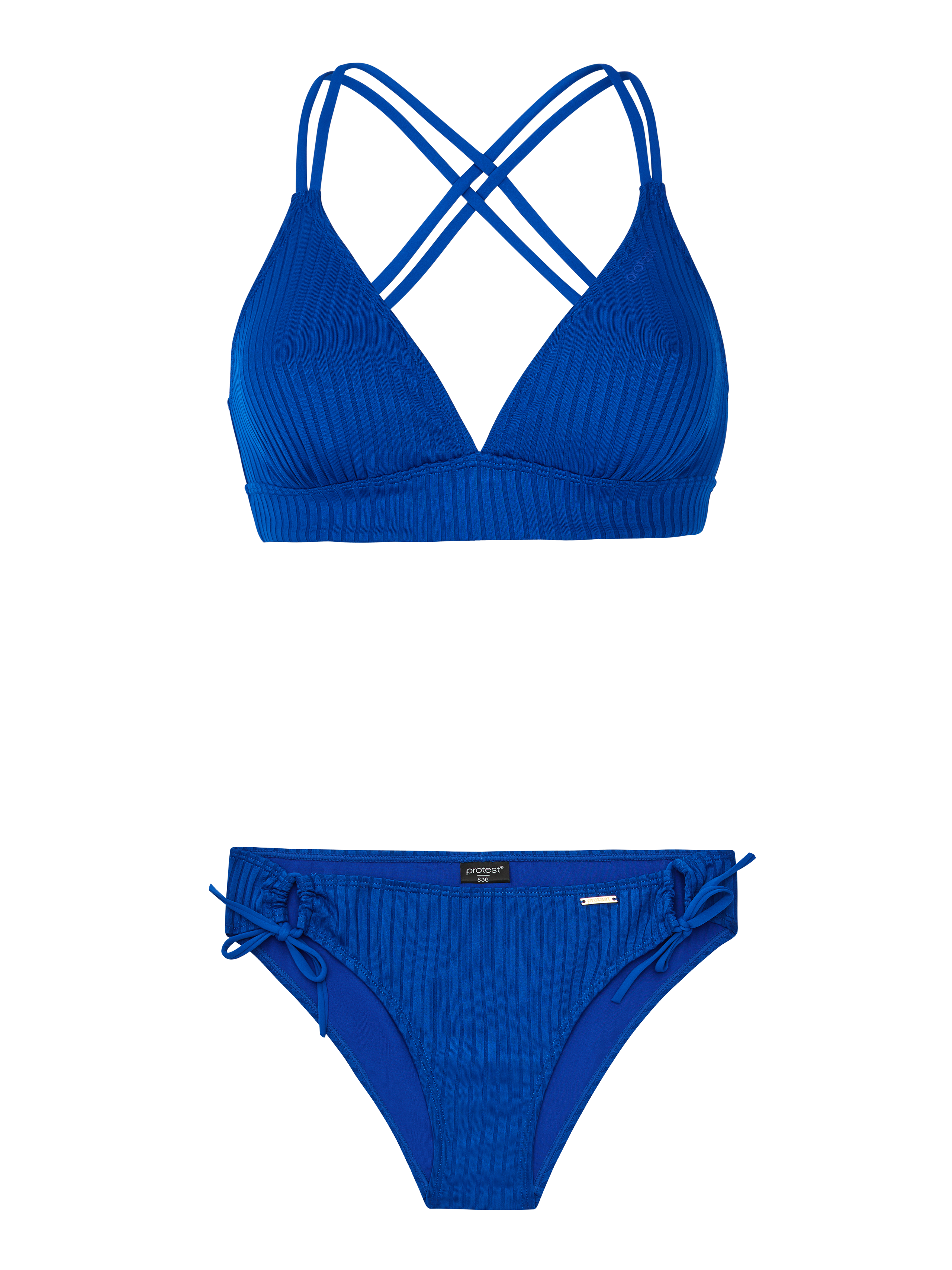 Protest Prtcosta Maillot De Bain Triangle Femme - Bleu