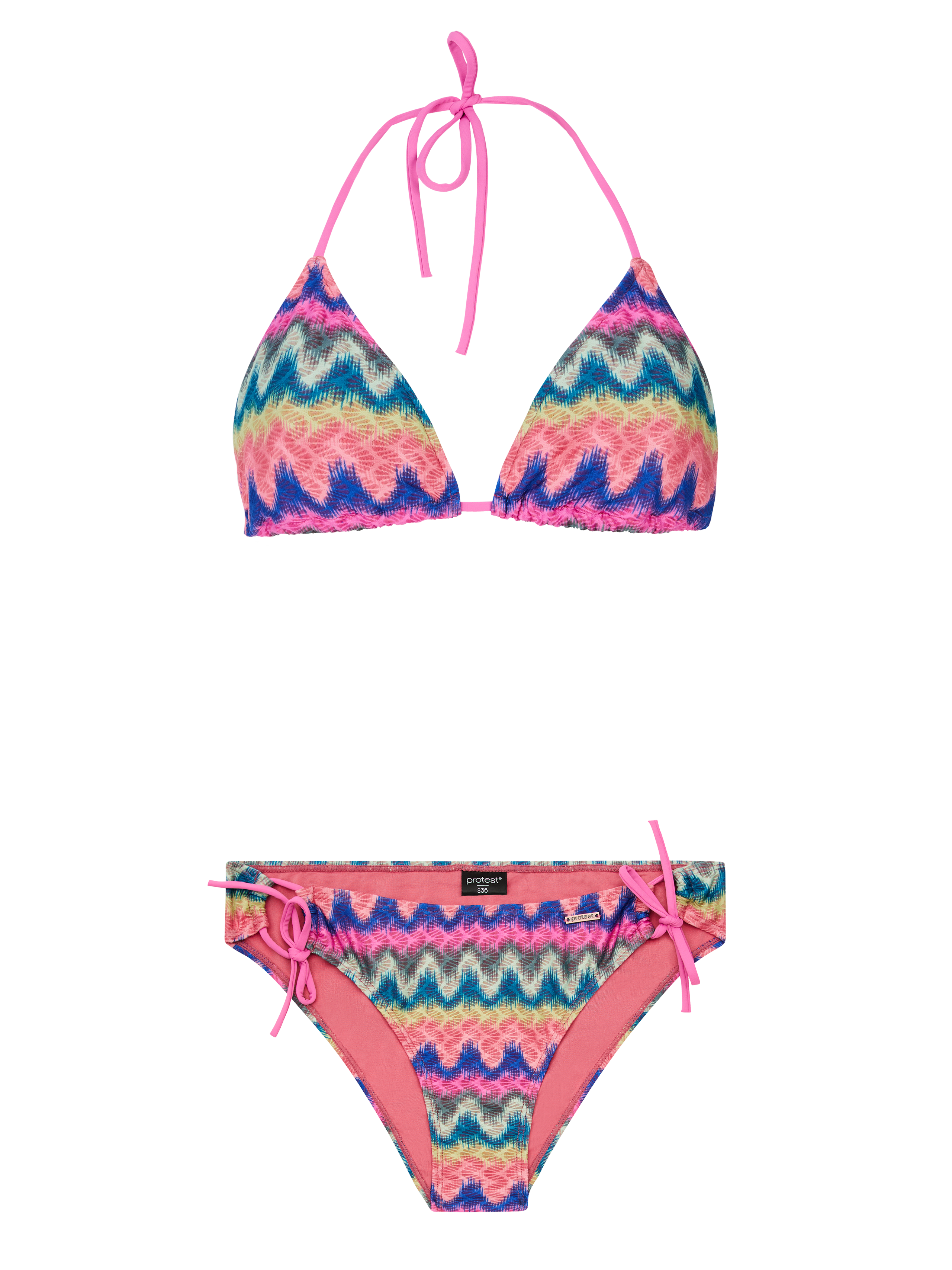 Protest Prtgrip Triangel Bikini Set Dames - Roze