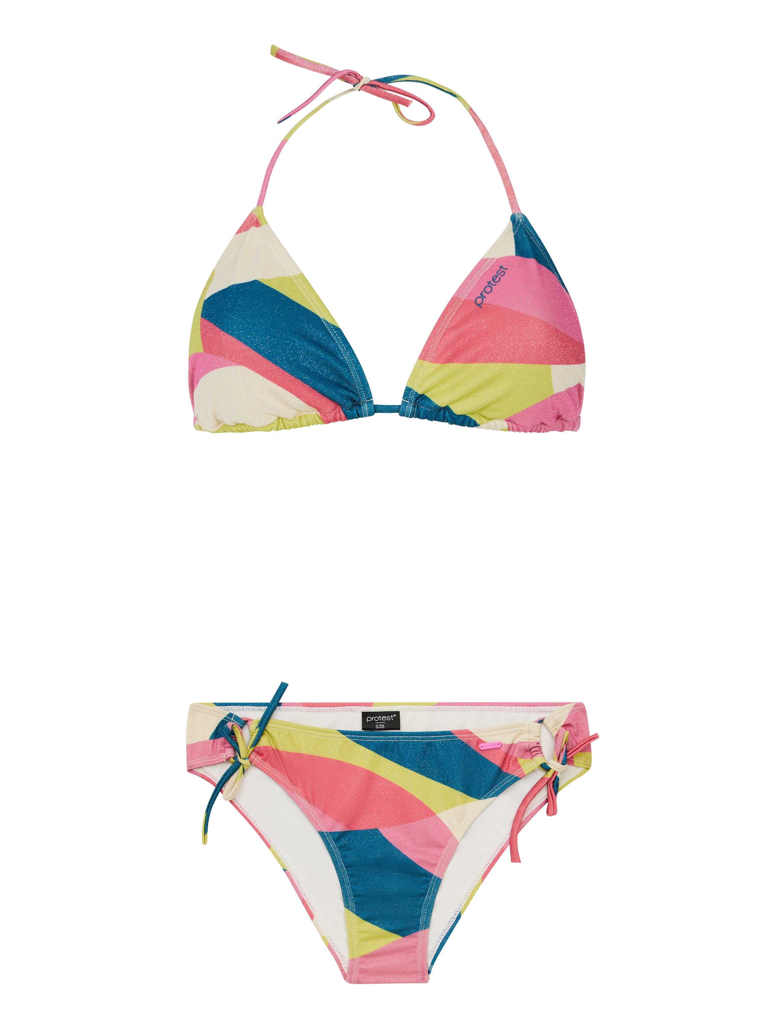Protest Prtflava Triangel Bikini Set Dames - Blauw